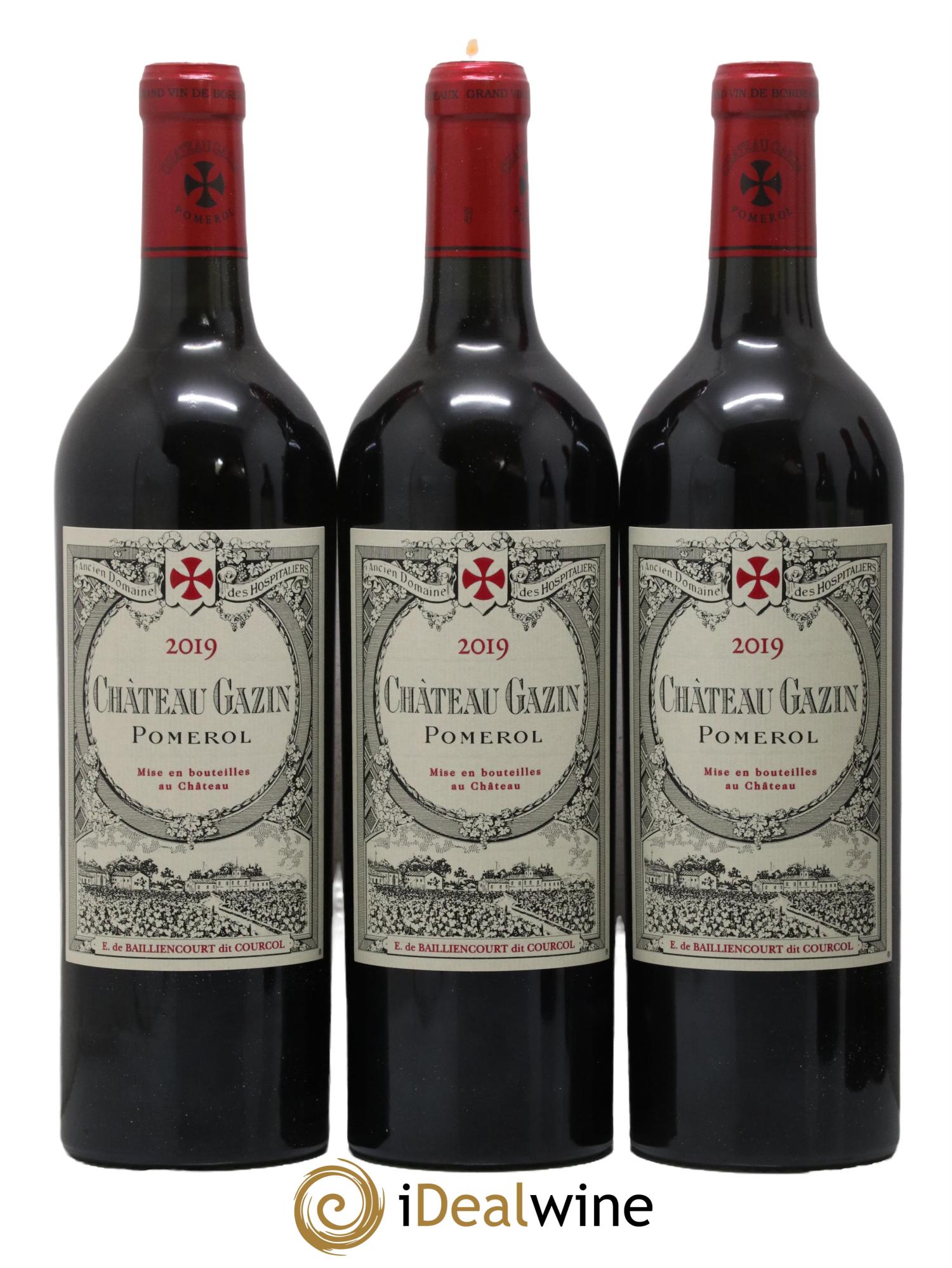Château Gazin 2019 - Lot de 6 bouteilles - 1