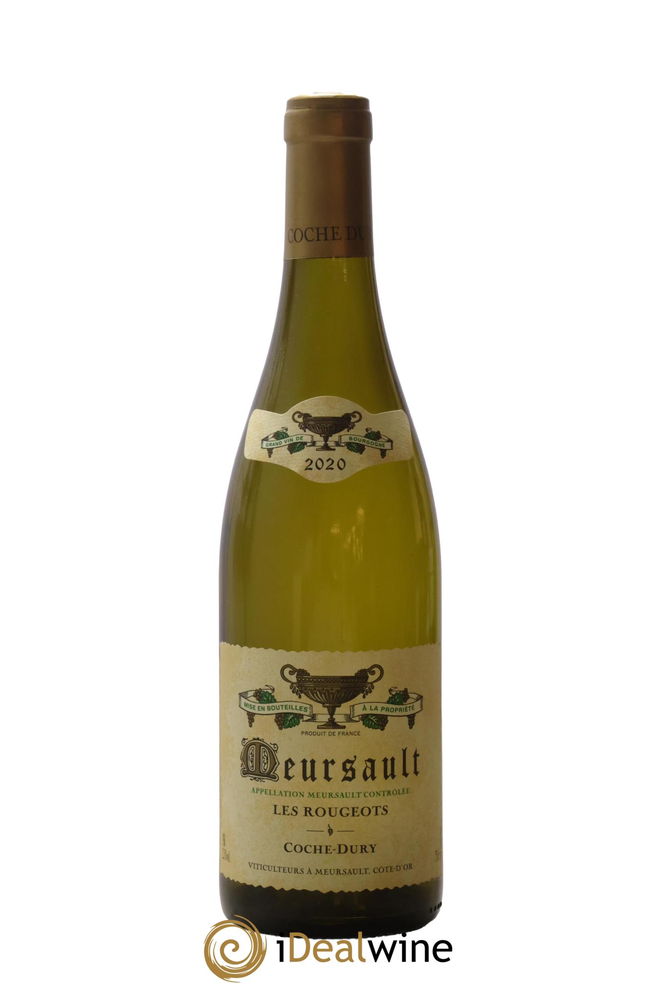 Meursault Les Rougeots Coche Dury (Domaine) 2020 - Lot de 1 bouteille - 0