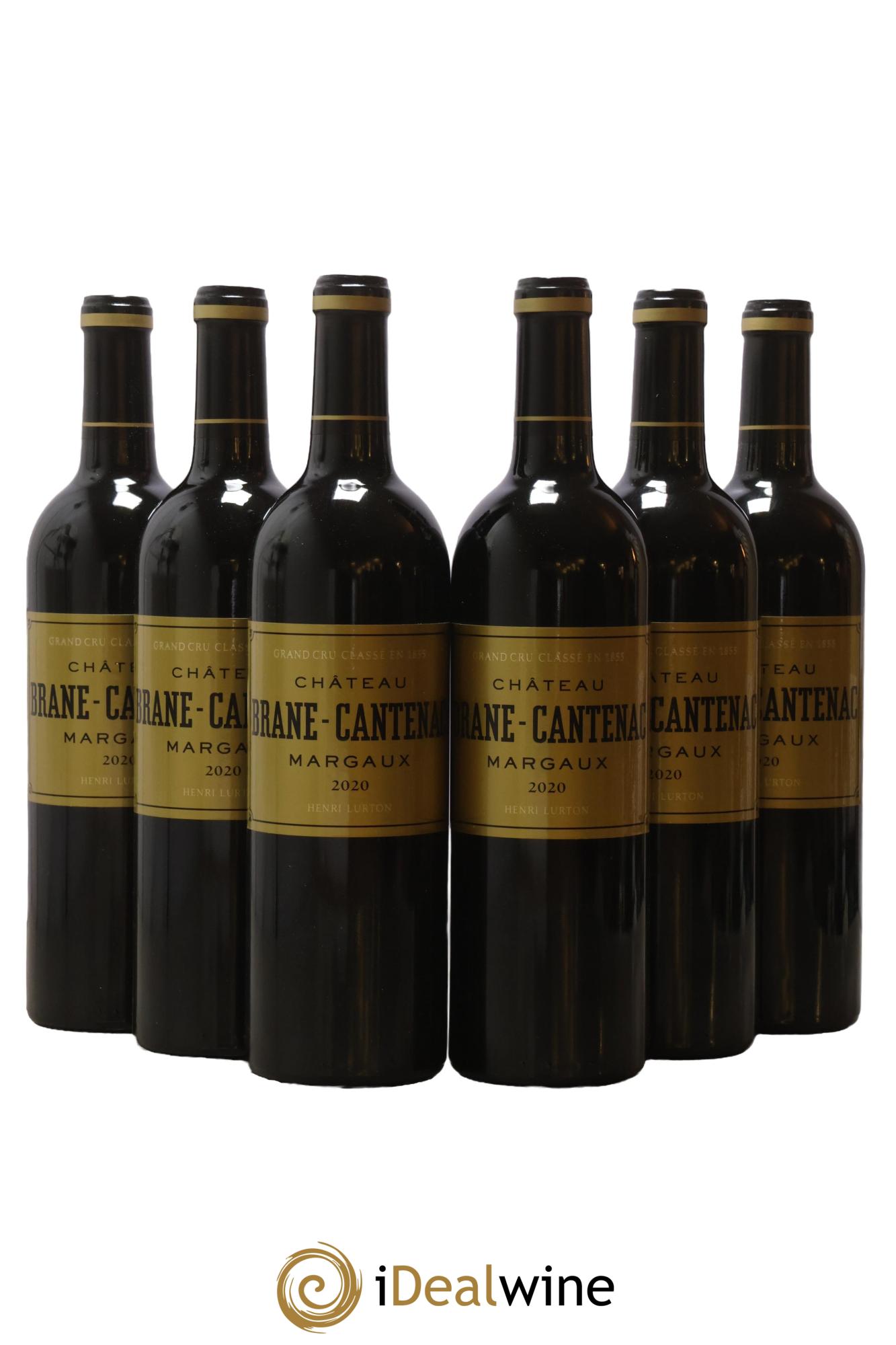 Château Brane Cantenac 2ème Grand Cru Classé 2020 - Lot of 6 bottles - 0
