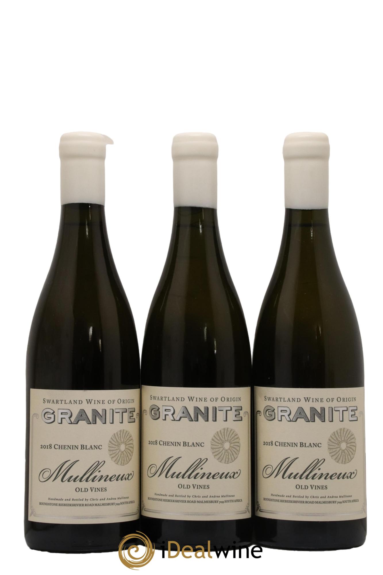 Swartland Mullineux & Leeu Single Terroir Granite Chenin 2018 - Posten von 3 Flaschen - 0
