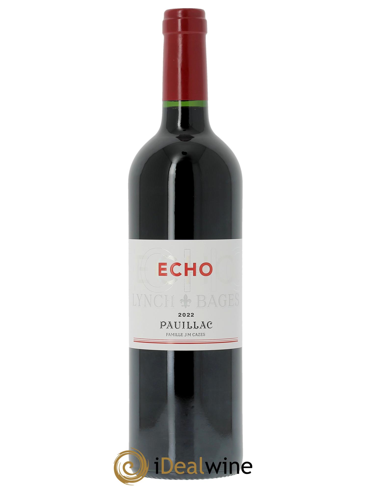 Echo de Lynch Bages Second Vin (CBO à partir de 6 bts) 2022 - Lot de 1 bouteille - 0