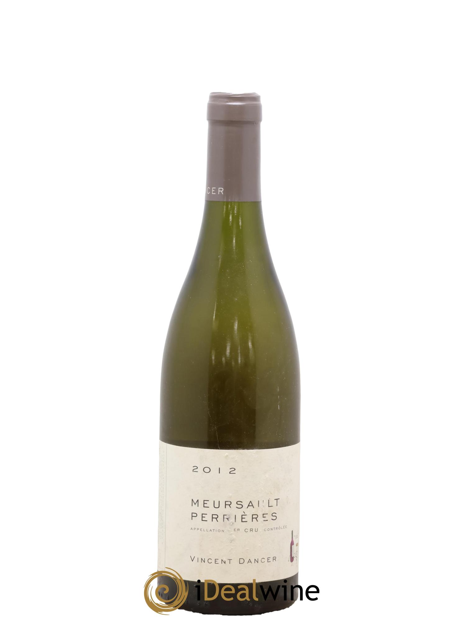 Meursault 1er Cru Perrières Vincent Dancer 2012 - Lot de 1 bouteille - 0