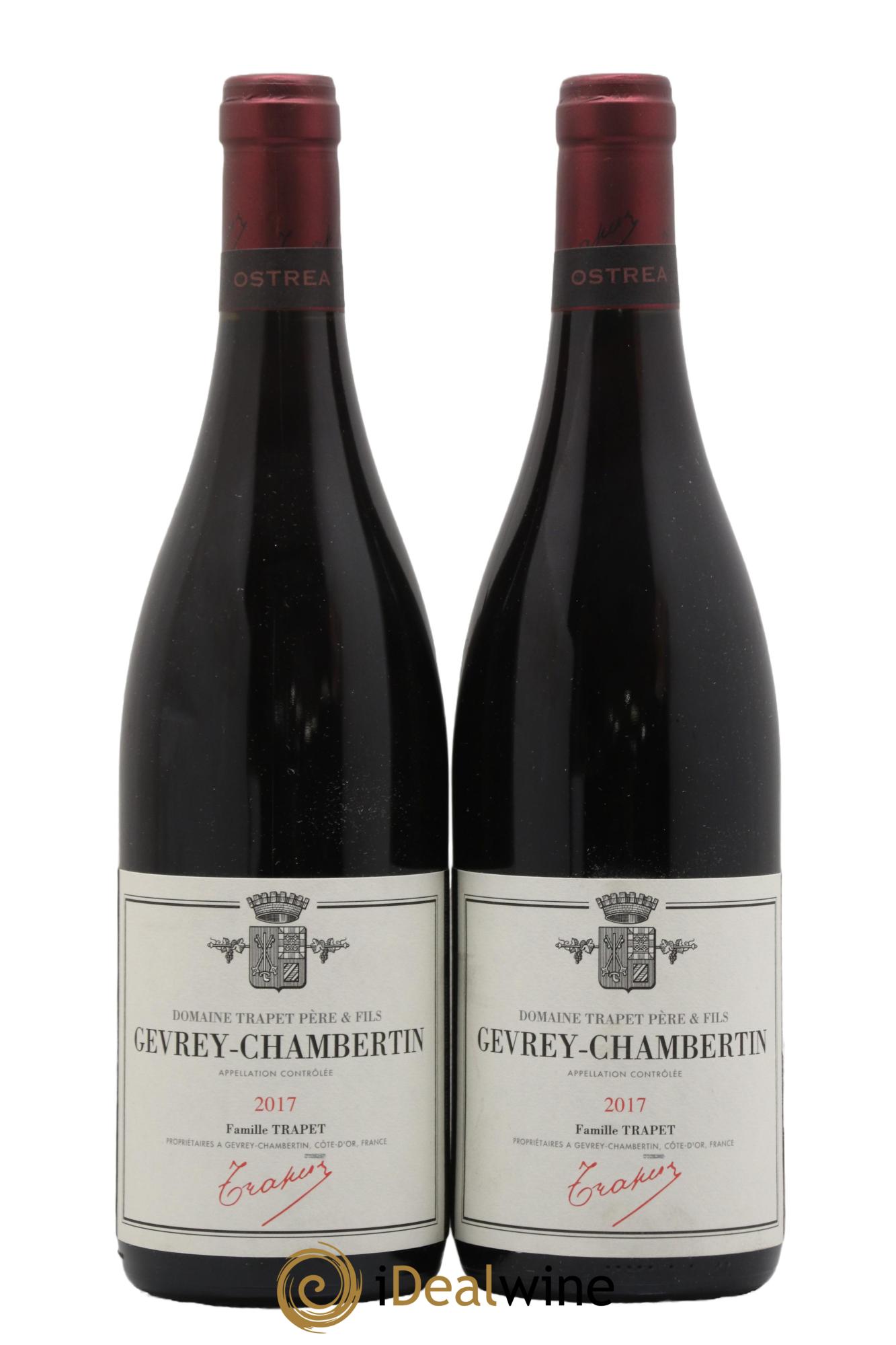 Gevrey-Chambertin Ostrea Domaine Trapet 2017 - Lotto di 2 bottiglie - 0