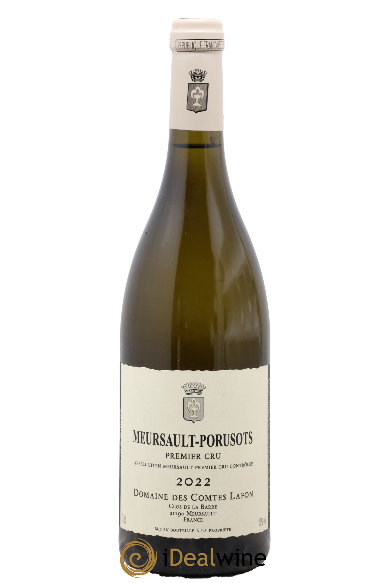 Meursault 1er Cru Porusots Comtes Lafon (Domaine des) 2022 - Lot de 1 bouteille - 0