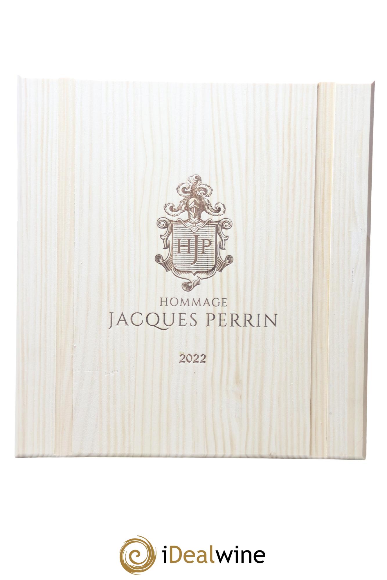Châteauneuf-du-Pape Château de Beaucastel Hommage à Jacques Perrin Famille Perrin 2022 - Lot de 3 bouteilles - 2