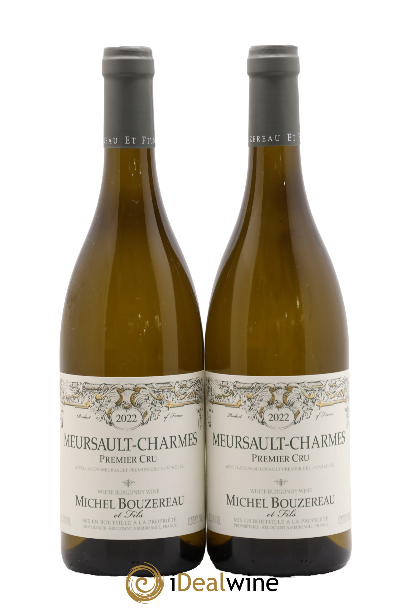 Meursault 1er Cru Les Charmes Michel Bouzereau et Fils (Domaine) 2022 - Posten von 2 Flaschen - 0