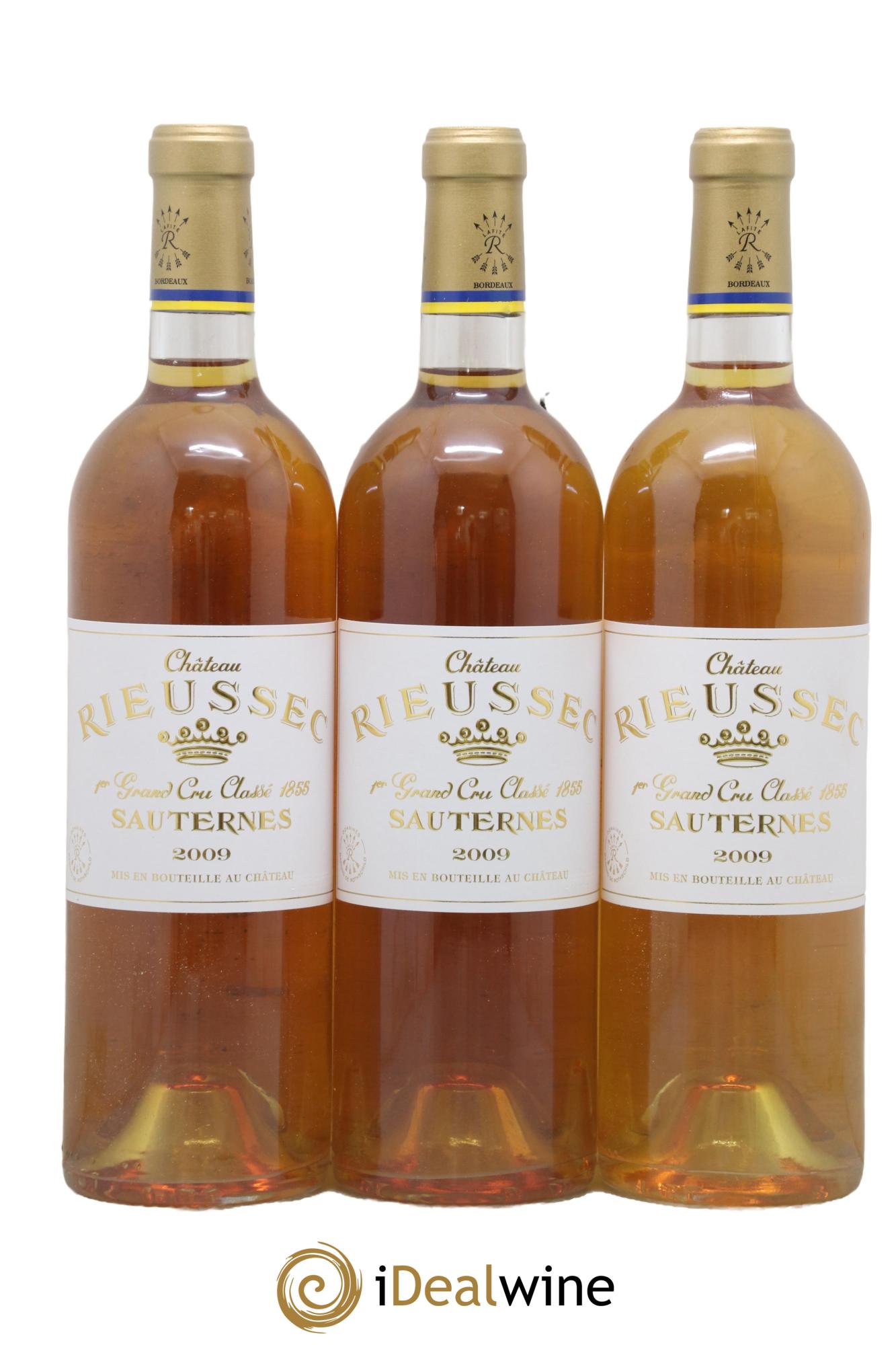 Château Rieussec 1er Grand Cru Classé 2009 - Lot de 12 bouteilles - 1