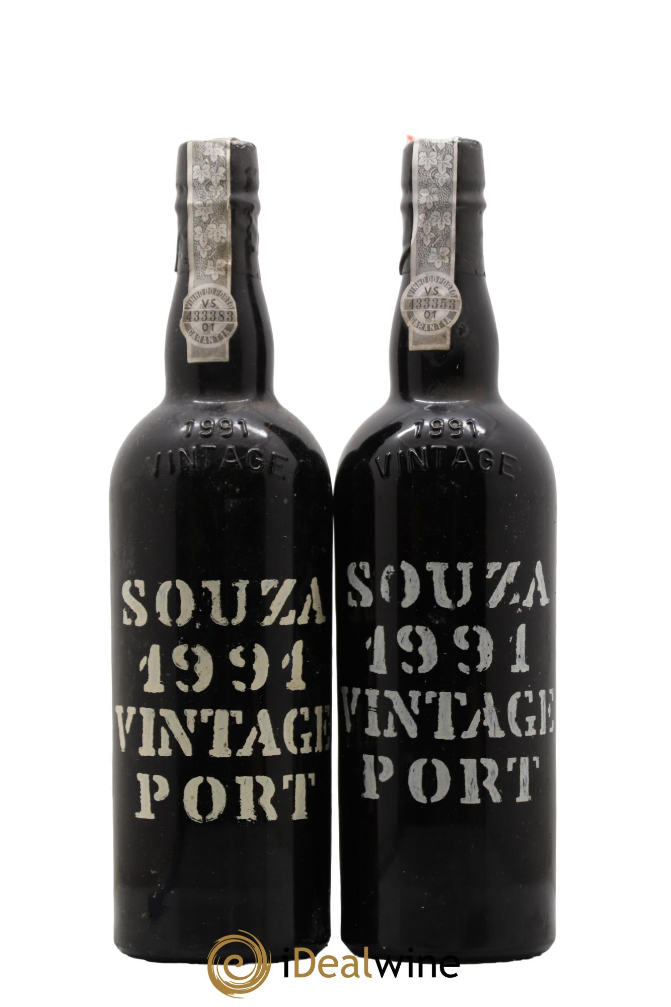 Porto Vintage Sousa 1991 - Lot de 2 bouteilles - 0
