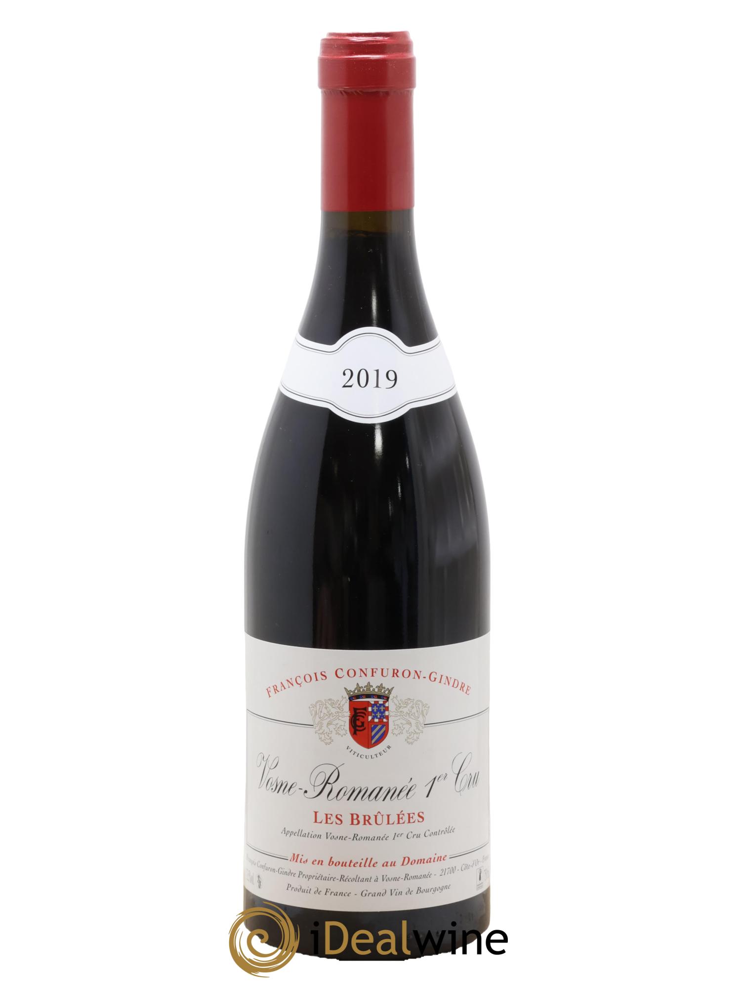 Vosne-Romanée 1er Cru Les Brûlées François Confuron-Gindre 2019 - Lot de 1 bouteille - 0