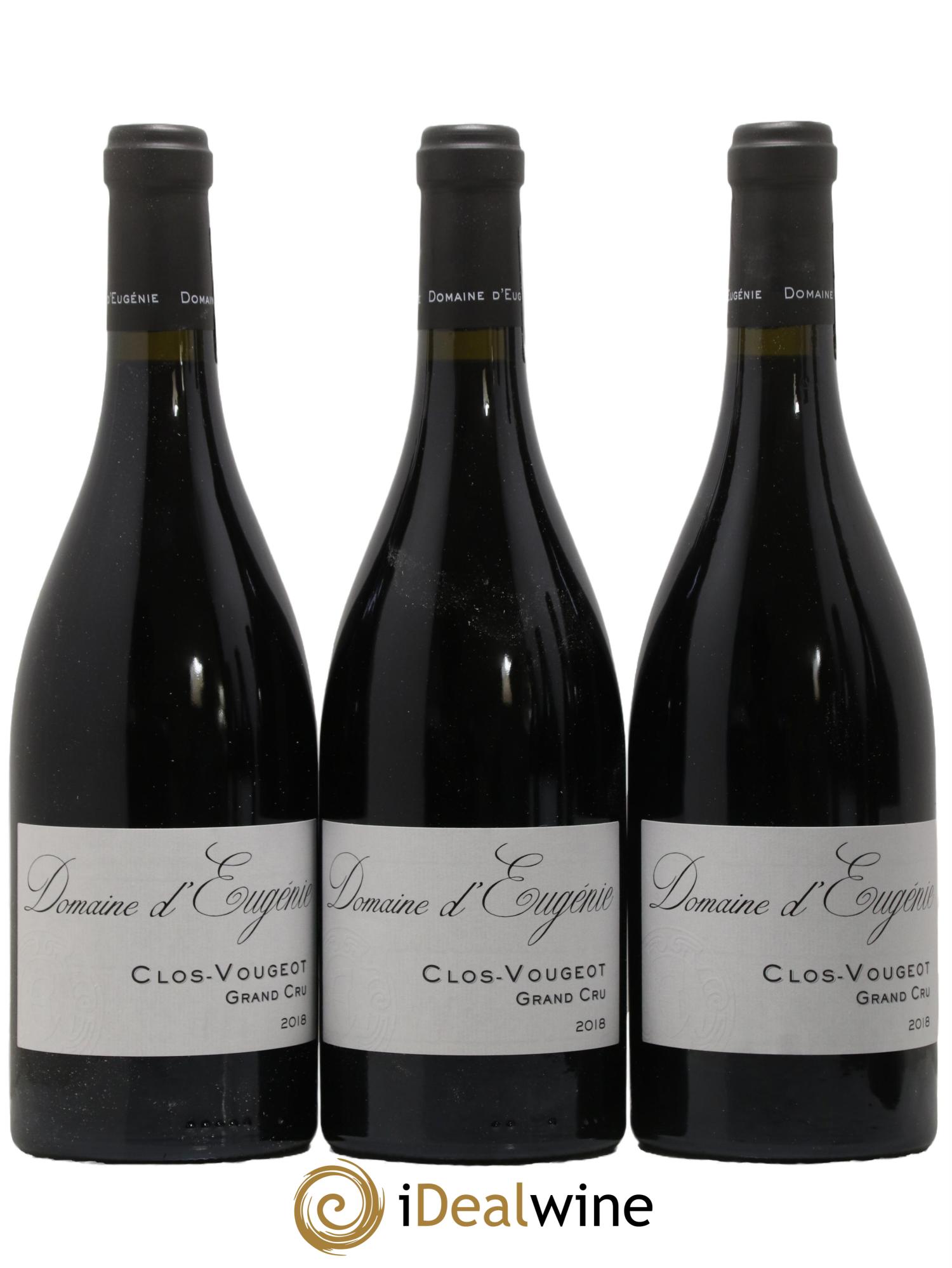 Clos de Vougeot Grand Cru Domaine René Engel - Domaine Eugénie 2018 - Lot de 6 bouteilles - 1