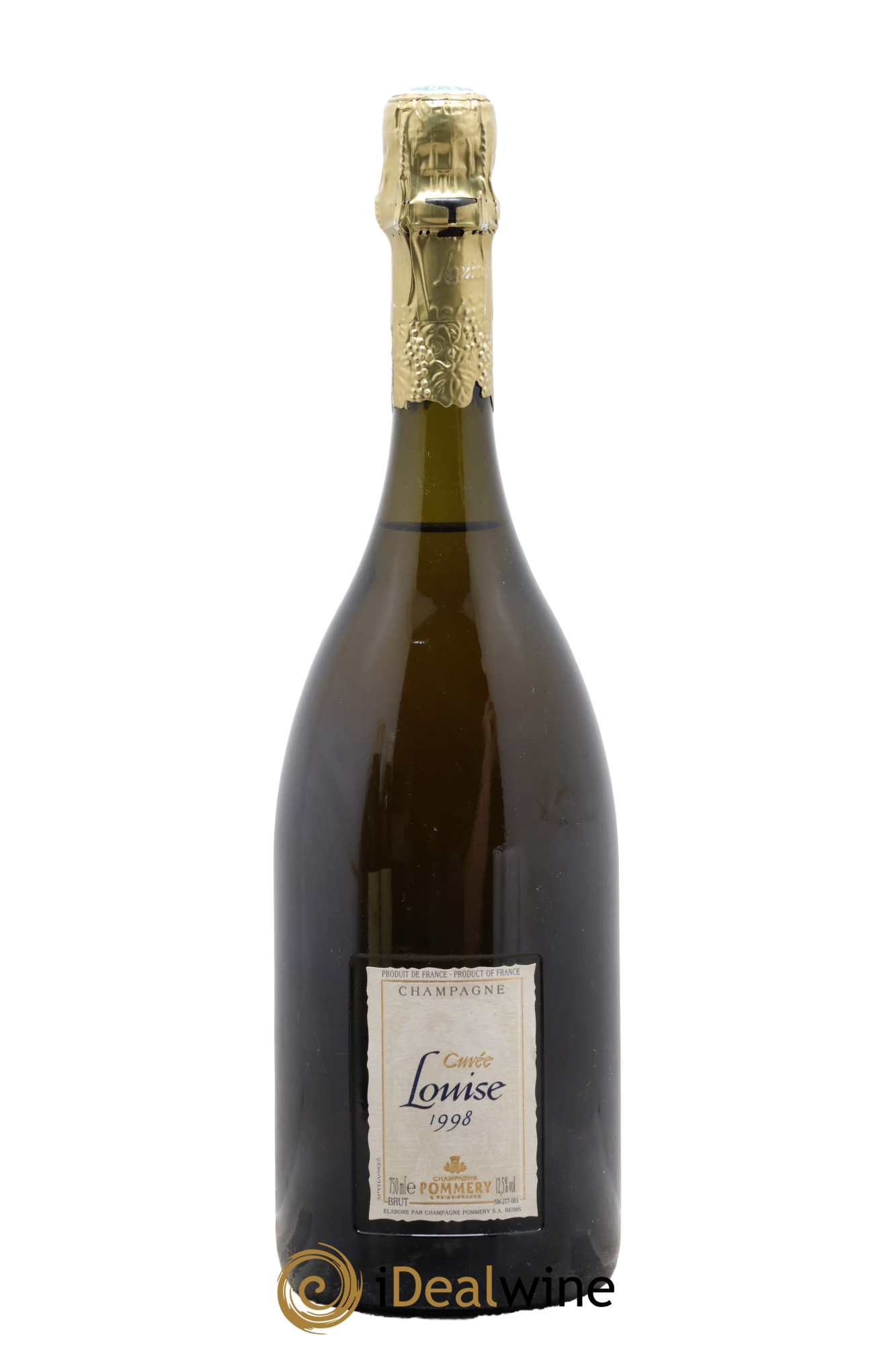 Cuvée Louise Pommery 1998 - Lot de 1 bouteille - 0