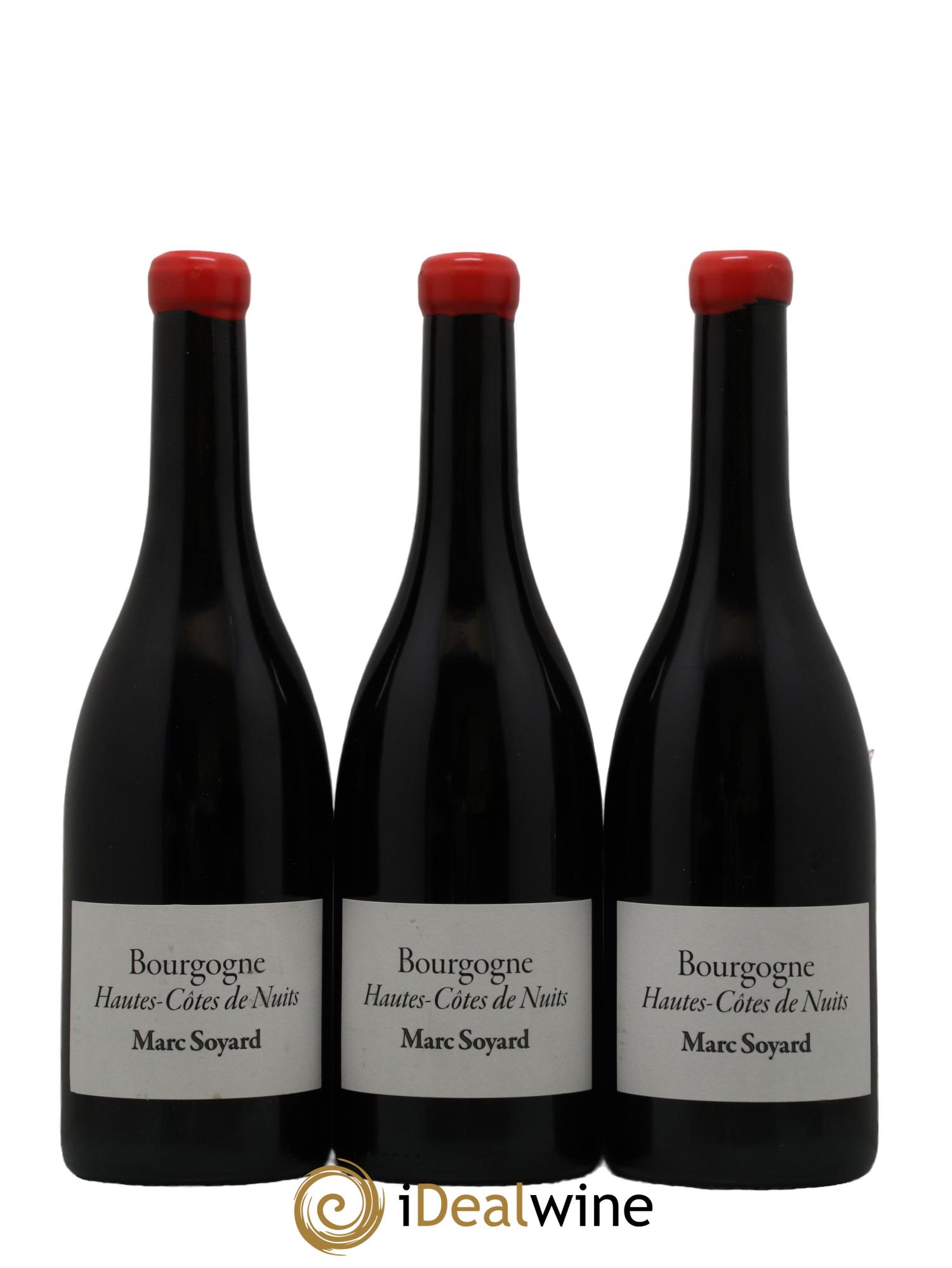 Hautes-Côtes de Nuits Domaine de la Cras - Marc Soyard 2022 - Lot de 3 bouteilles - 0