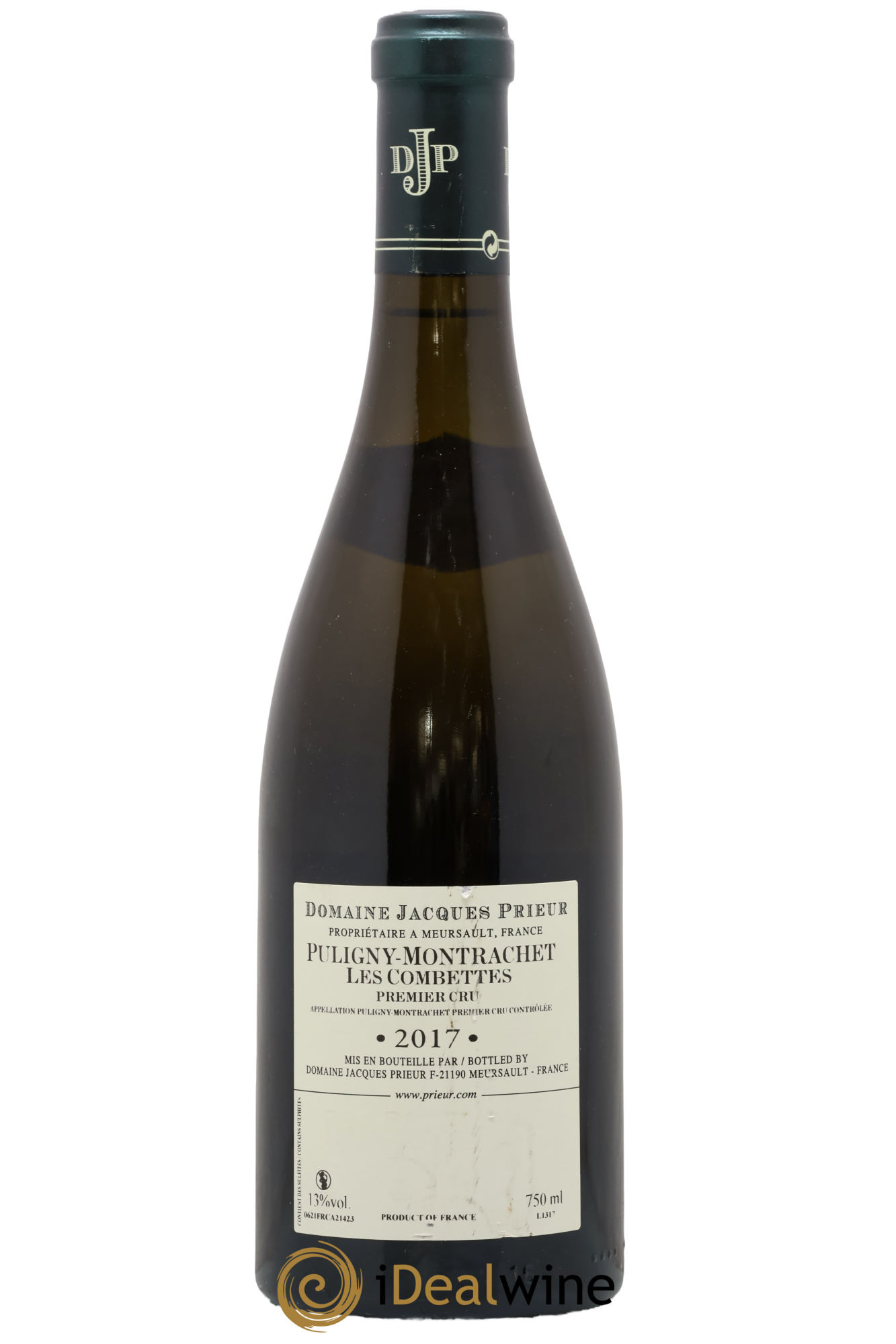 Puligny-Montrachet 1er Cru Les Combettes Jacques Prieur (Domaine) 2017 - Lot de 1 bouteille - 1
