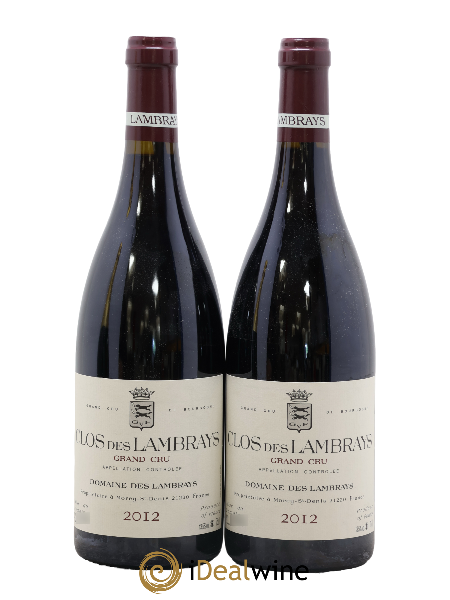Clos des Lambrays Grand Cru Domaine des Lambrays 2012 - Lot de 2 bouteilles - 0
