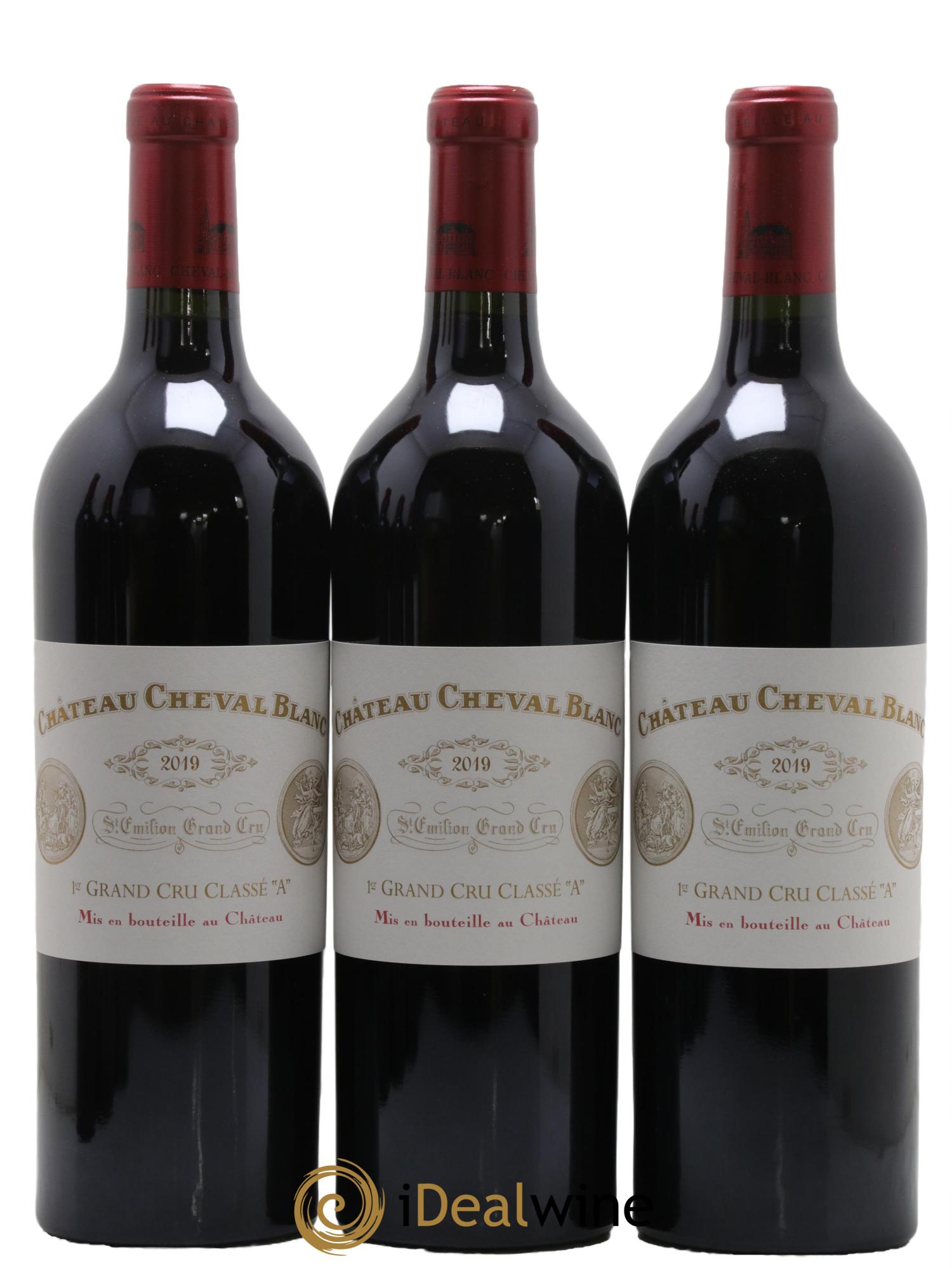 Château Cheval Blanc 1er Grand Cru Classé A 2019 - Lot de 6 bouteilles - 1