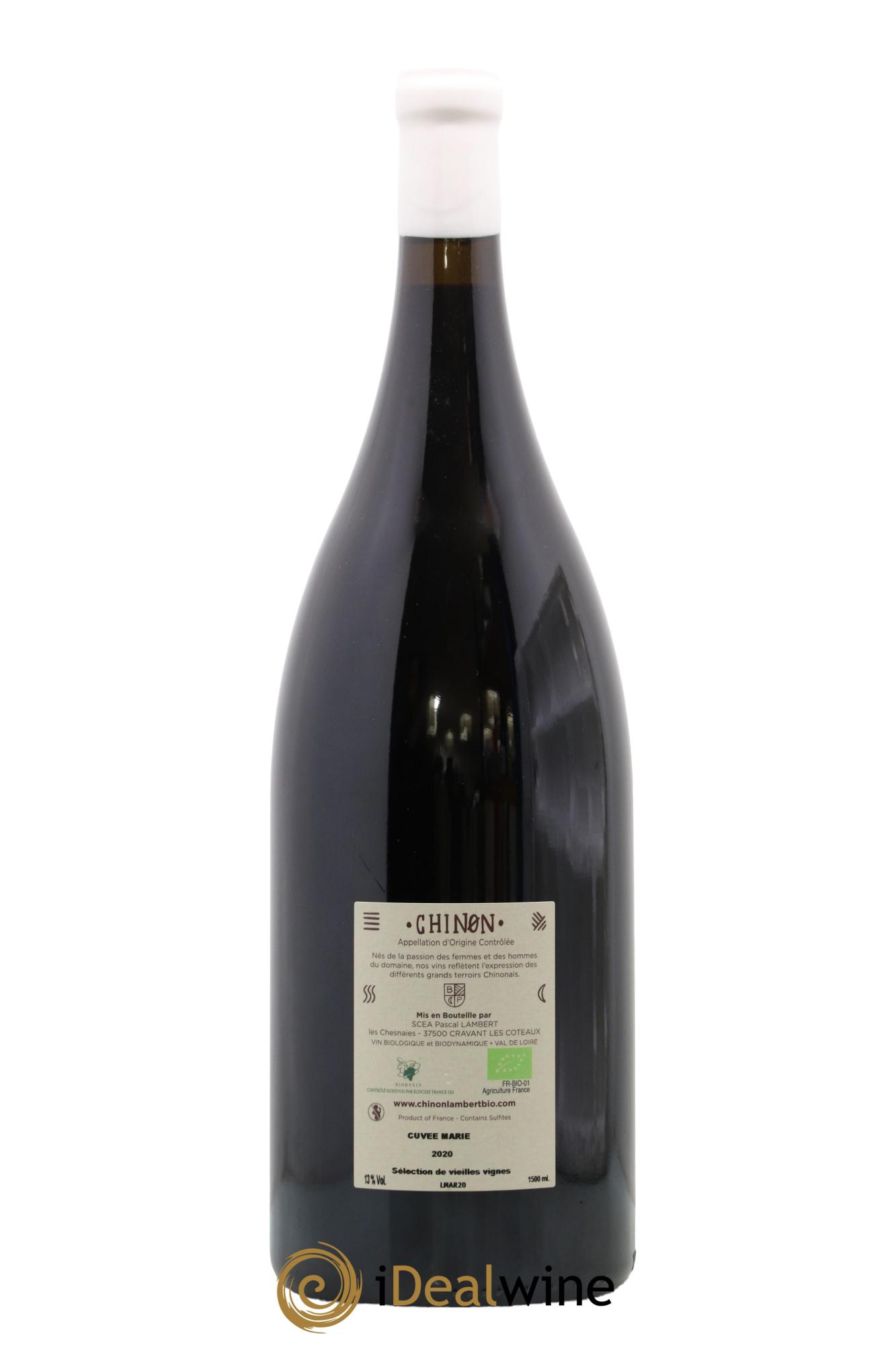 Chinon Cuvée Marie Domaine Lambert 2020 - Lotto di 1 magnum - 1