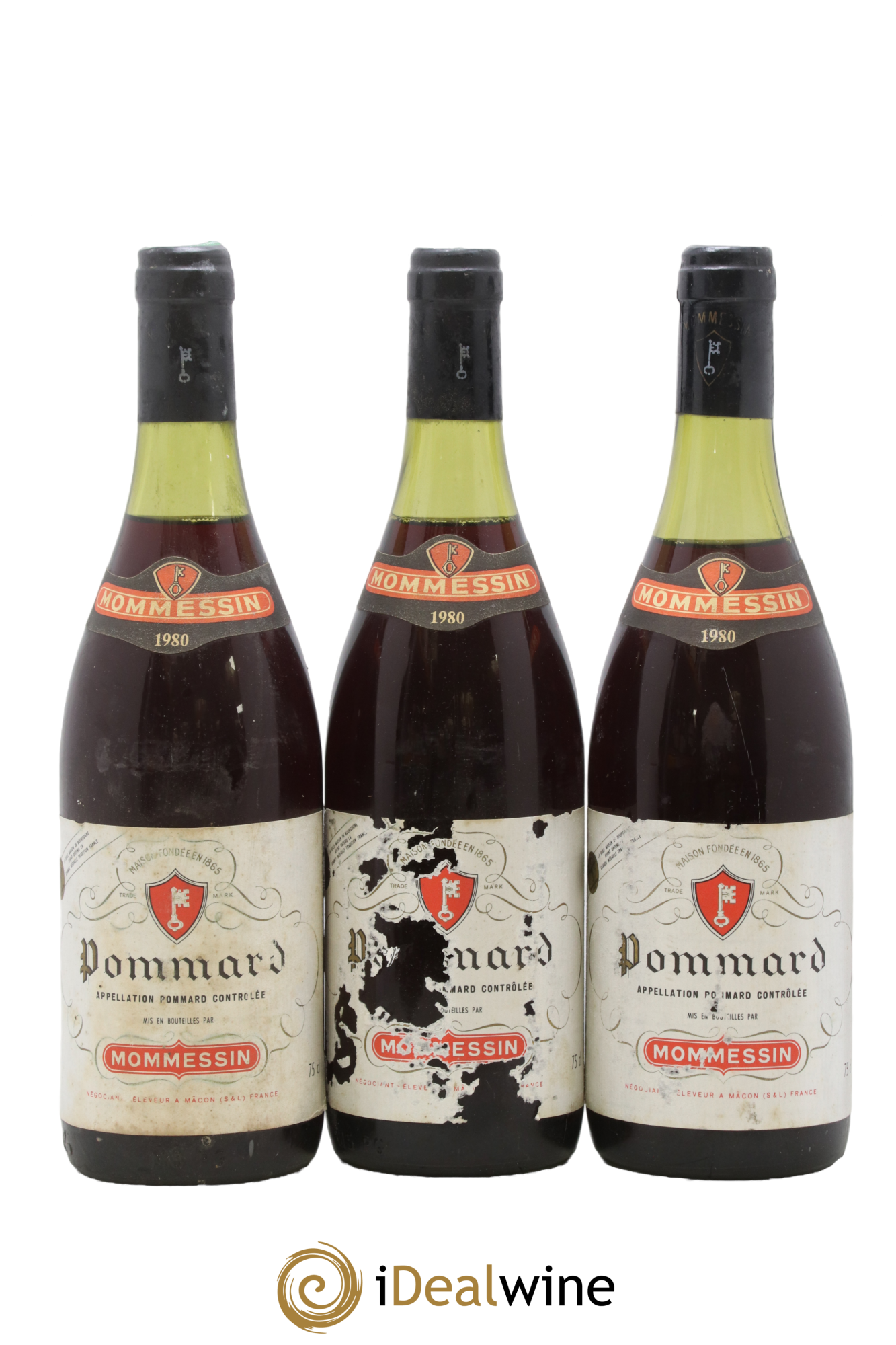 Pommard Mommessin 1980 - Lot de 3 bouteilles - 0