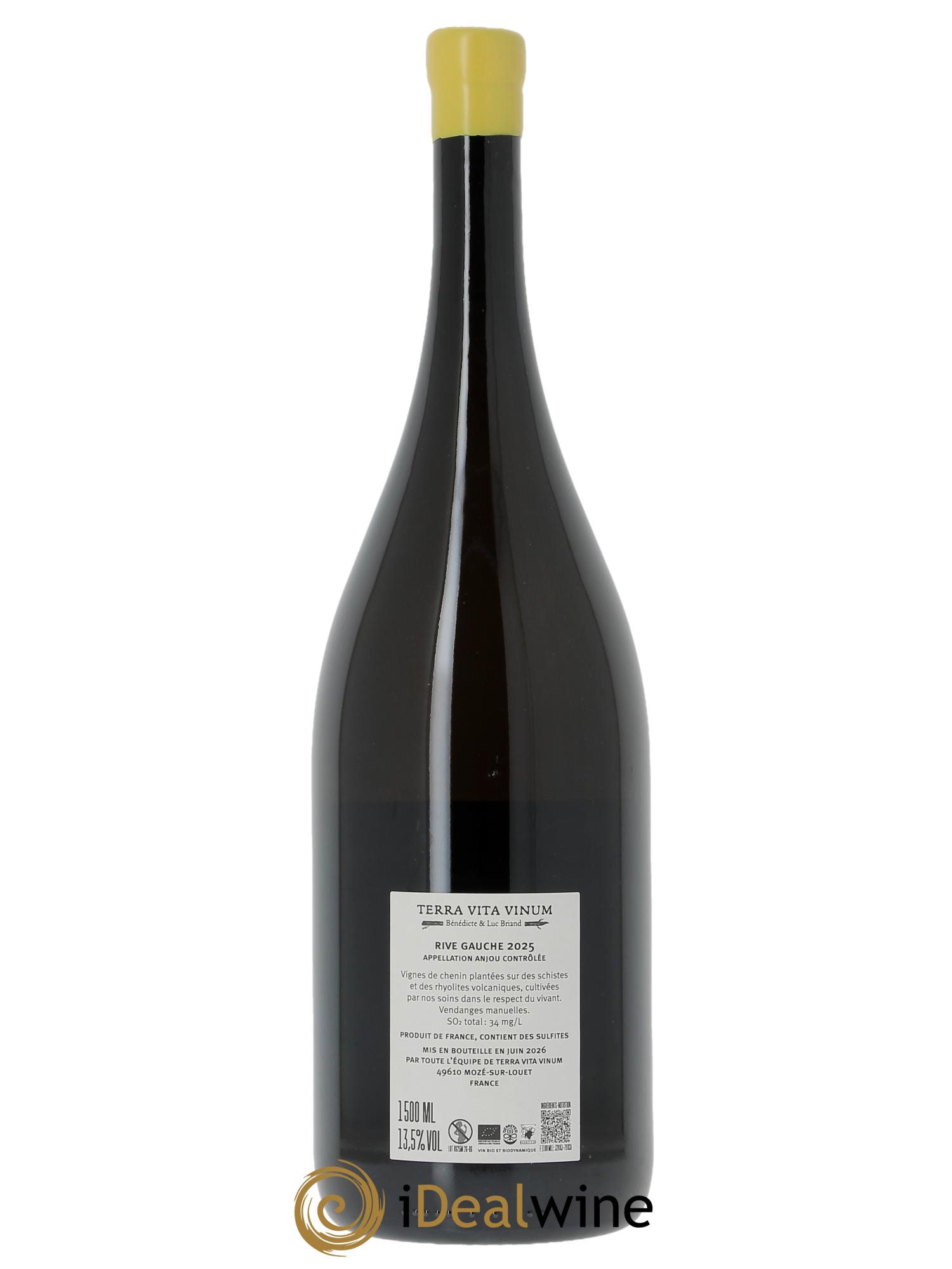 Anjou Rive Gauche Terra Vita Vinum 2025 - Lot of 1 magnum - 1
