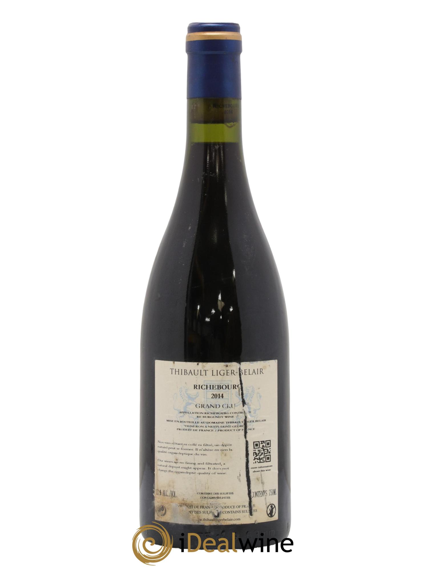 Richebourg Grand Cru Thibault Liger-Belair 2014 - Lot of 1 bottle - 1