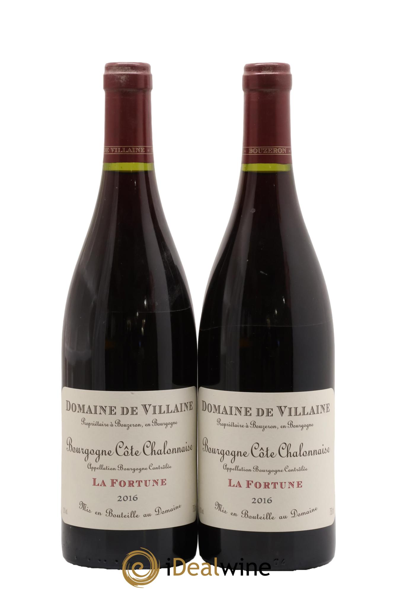 Bourgogne La Fortune Domaine de Villaine 2016 - Lote de 2 botellas - 0