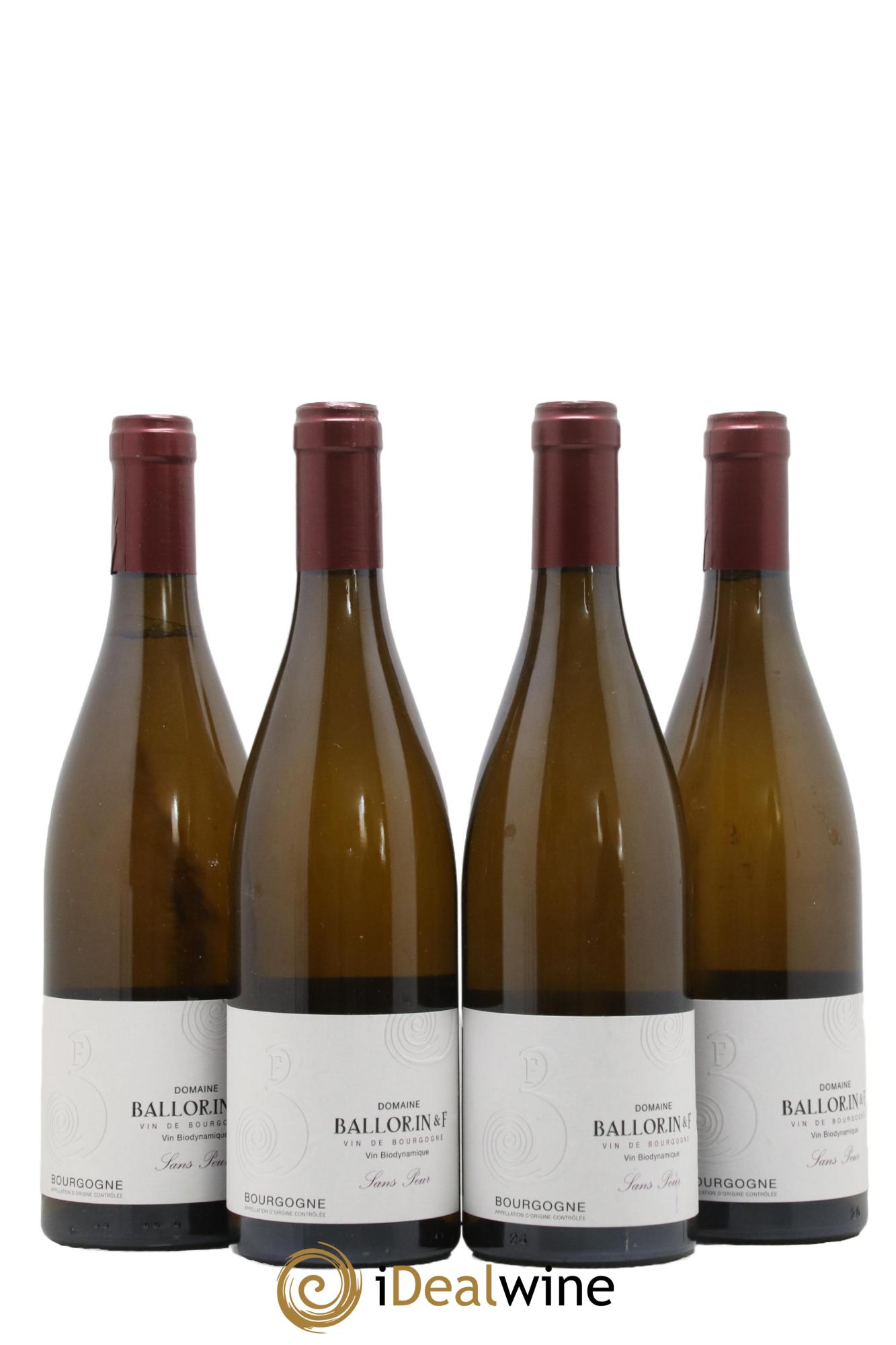 Bourgogne Sans Peur Ballorin & F(Domaine) 2020 - Lot de 4 bouteilles - 0