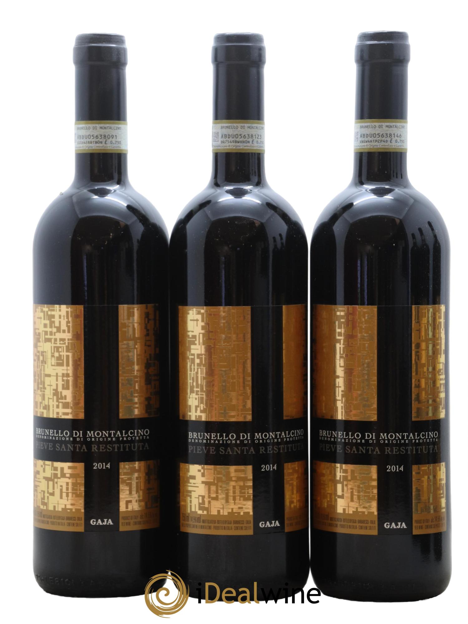 Brunello di Montalcino DOCG Pieve Santa Restituta Angelo Gaja 2014 - Lot of 6 bottles - 2