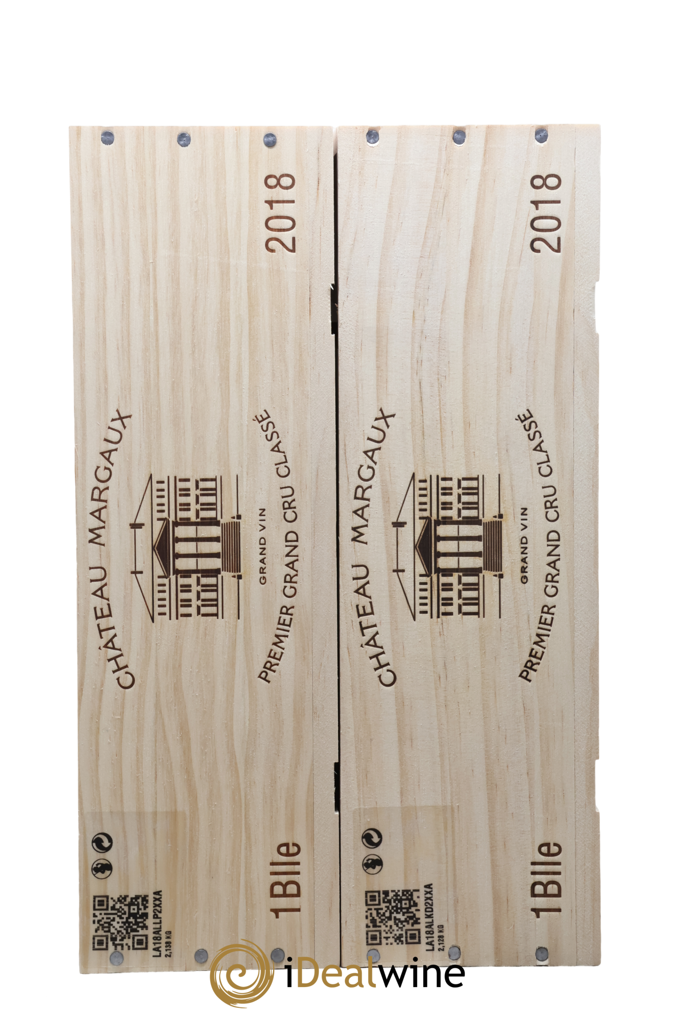 Château Margaux 1er Grand Cru Classé 2018 - Lot de 2 bouteilles - 3