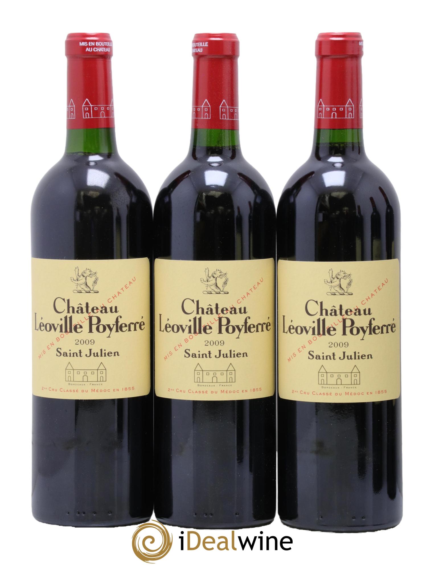 Château Léoville Poyferré 2ème Grand Cru Classé 2009 - Lot of 6 bottles - 1