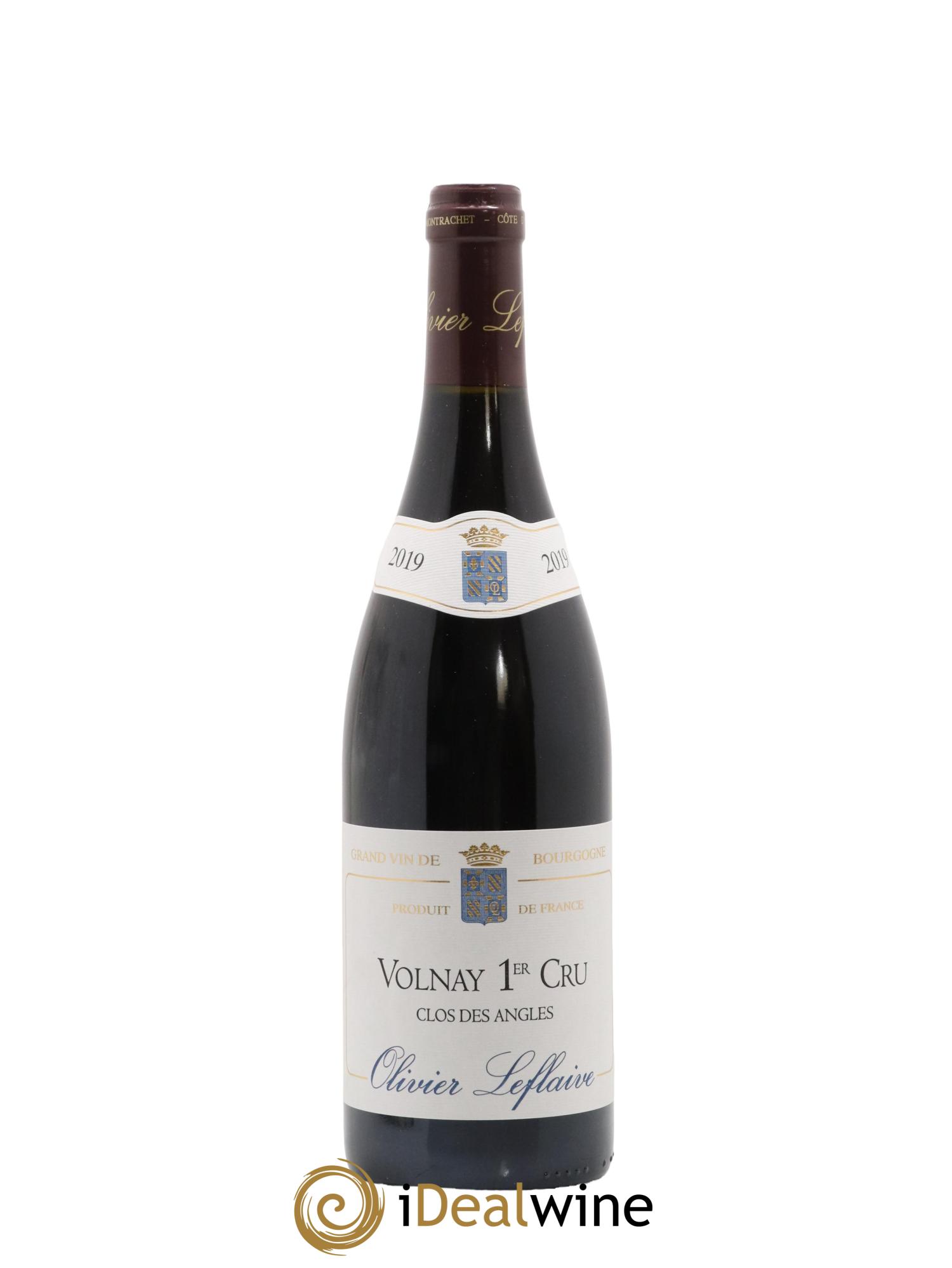 Volnay 1er Cru Clos des Angles Olivier Leflaive 2019 - Lot de 1 bouteille - 0