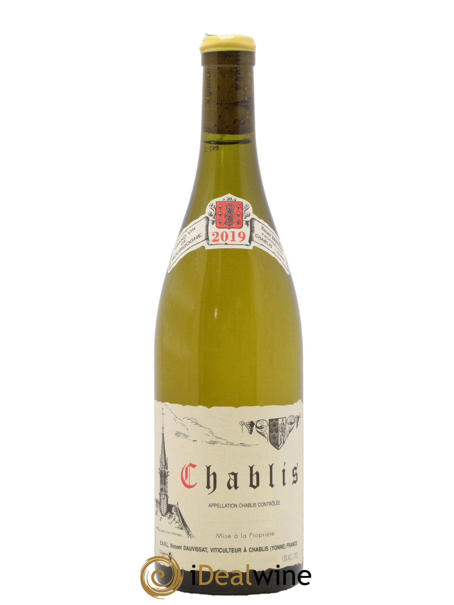 Chablis Vincent Dauvissat (Domaine) 2019 - Lot de 1 bouteille - 0