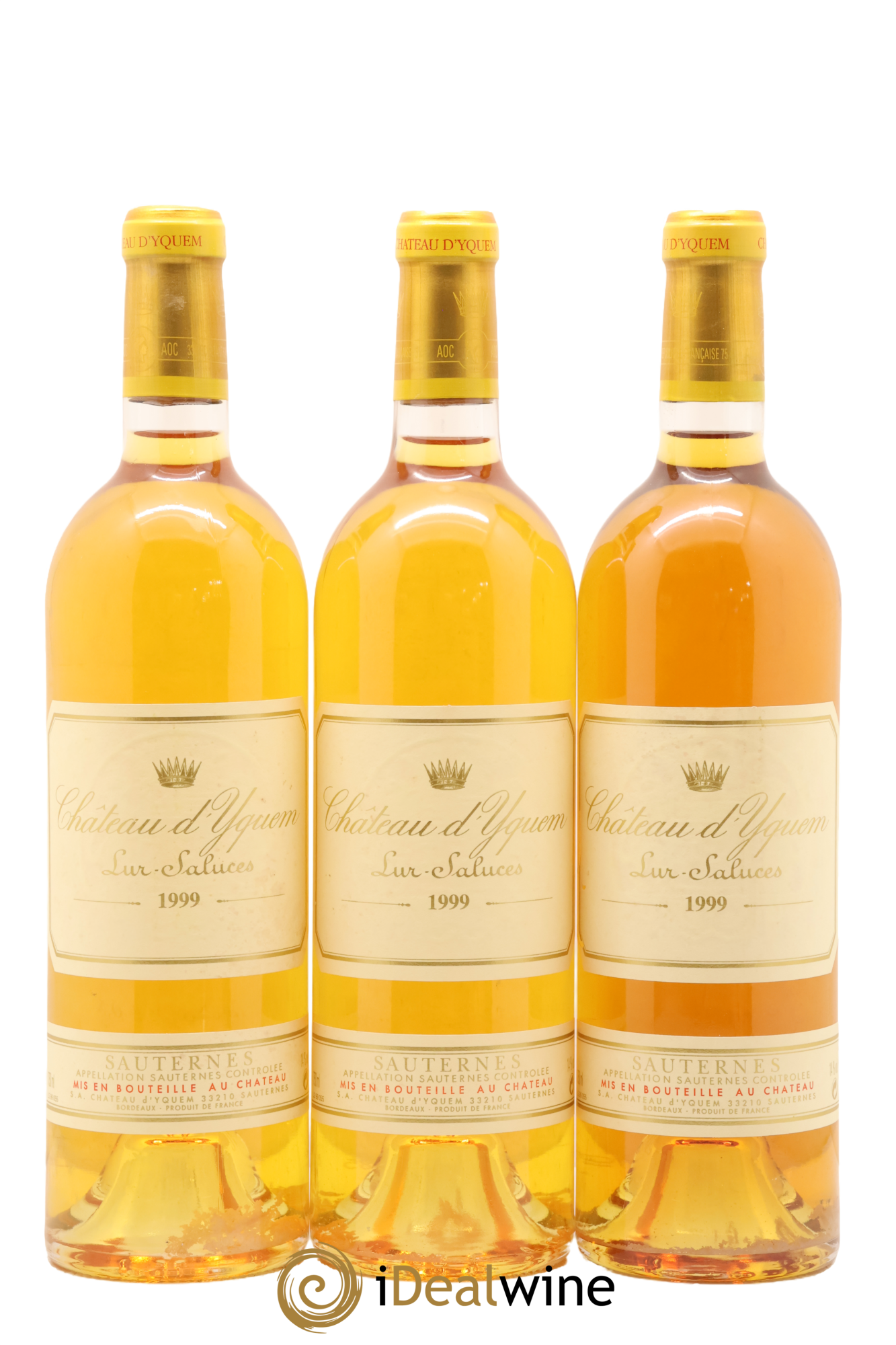 Château d' Yquem 1er Cru Classé Supérieur 1999 - Lot of 12 bottles - 3