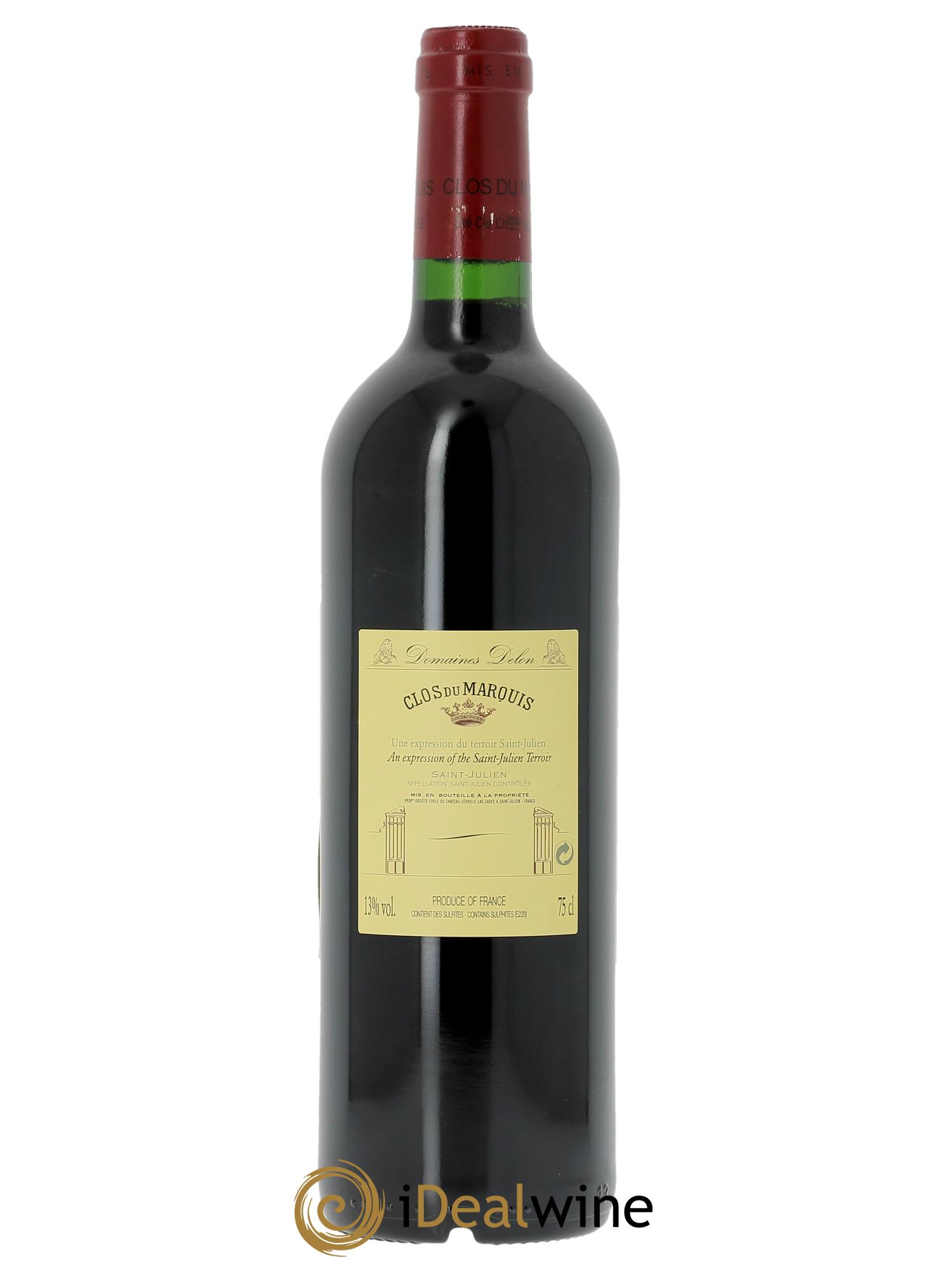 Clos du Marquis (Cassetta in legno a partire da 12 bt) 2005 - Lotto di 1 bottiglia - 1
