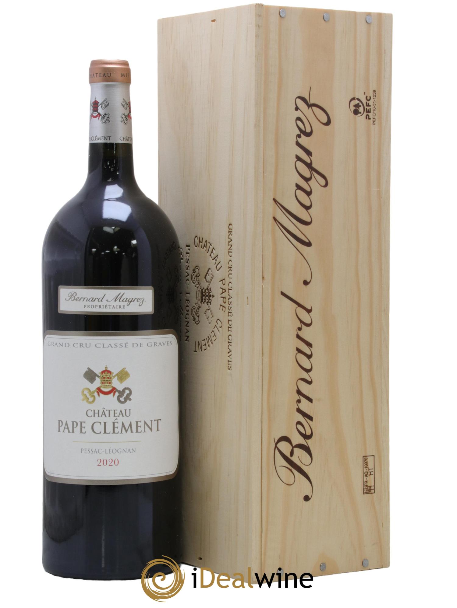 Château Pape Clément Cru Classé de Graves 2020 - Lot de 1 magnum - 0