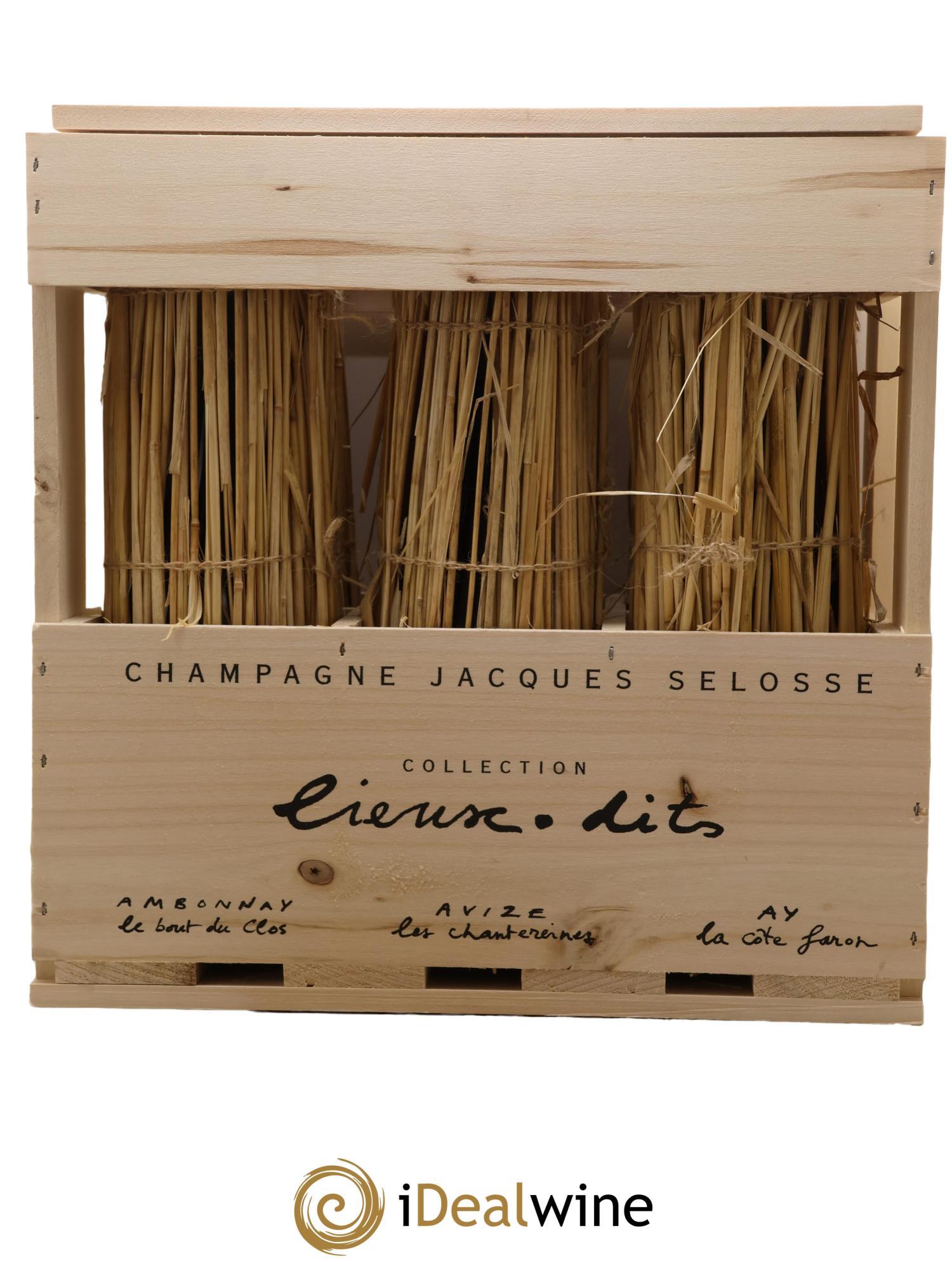 Caisse Collection Lieux-dits Jacques Selosse - Posten von 6 Flaschen - 4