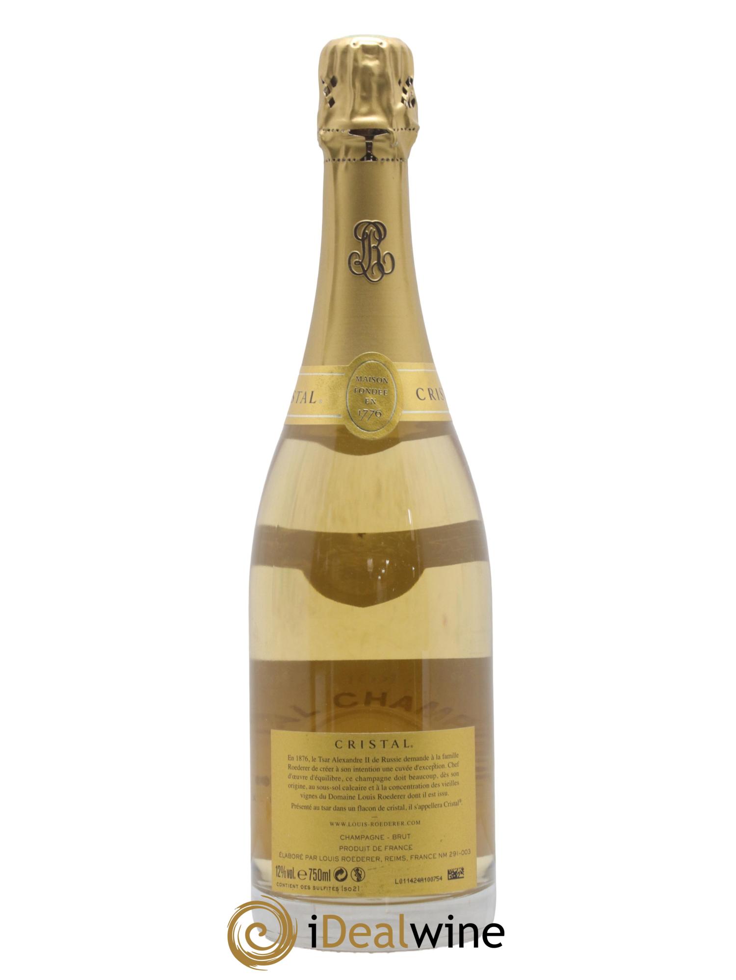 Cristal Louis Roederer 2009 - Lot of 1 bottle - 1