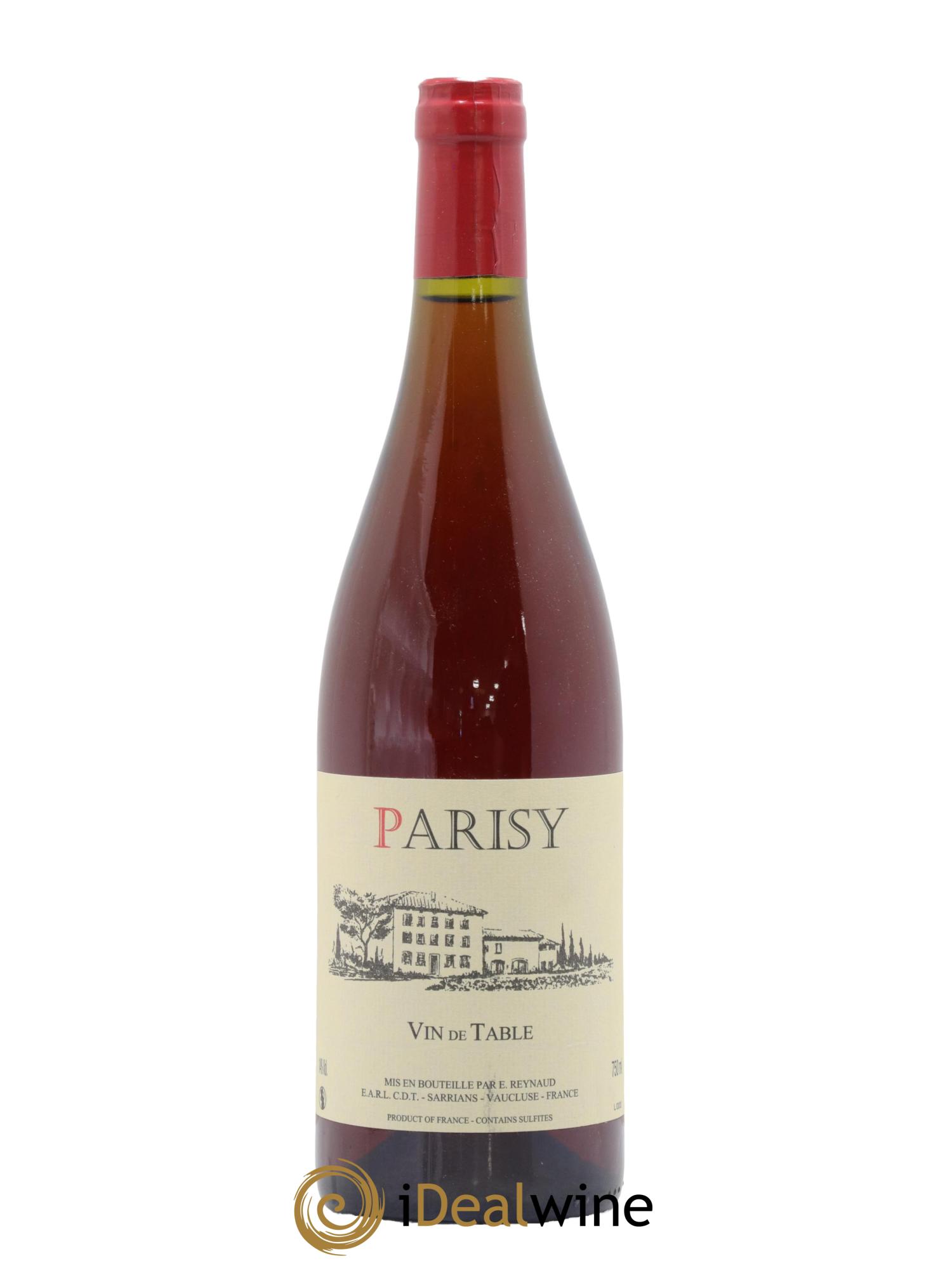 Vin de Table Parisy Emmanuel Reynaud 2020 - Posten von 1 Flasche - 0