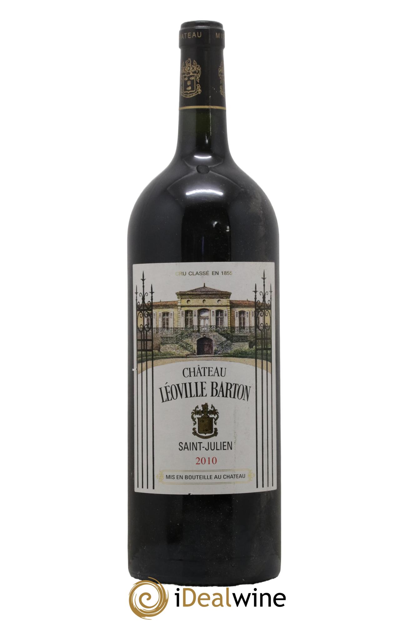 Château Léoville Barton 2ème Grand Cru Classé 2010 - Lot de 1 magnum - 0