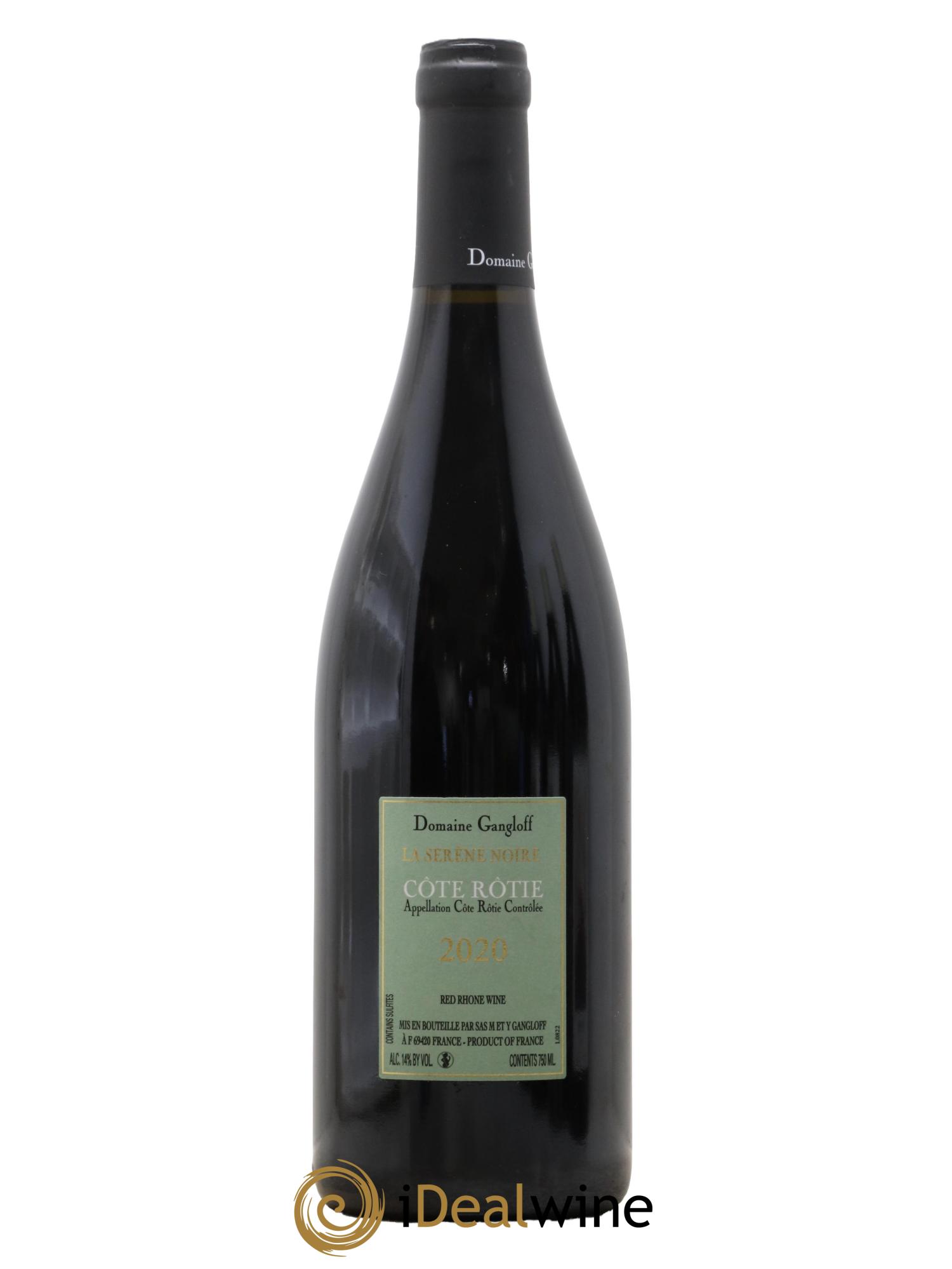 Côte-Rôtie La Sereine Noire Gangloff (Domaine) 2020 - Lot de 1 bouteille - 1