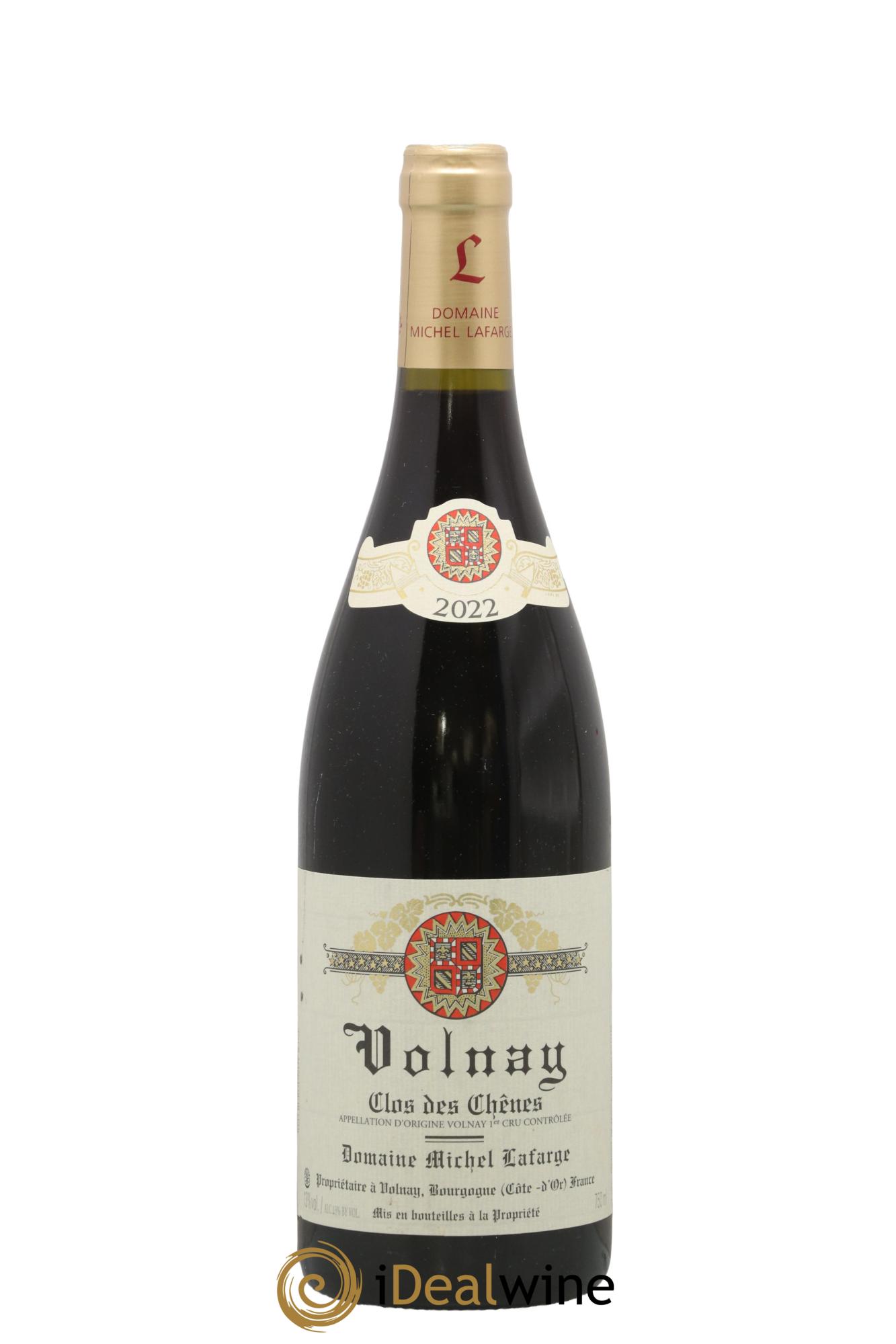 Volnay 1er Cru Clos des Chênes Lafarge (Domaine) 2022 - Lot de 1 bouteille - 0