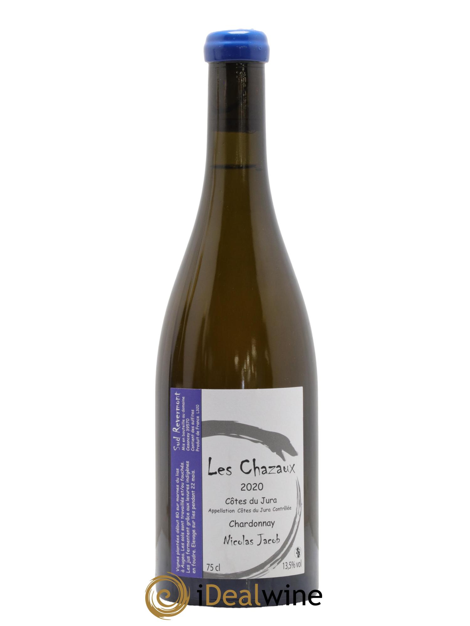 Côtes du Jura Chardonnay Les Chazaux Nicolas Jacob 2020 - Posten von 1 Flasche - 0