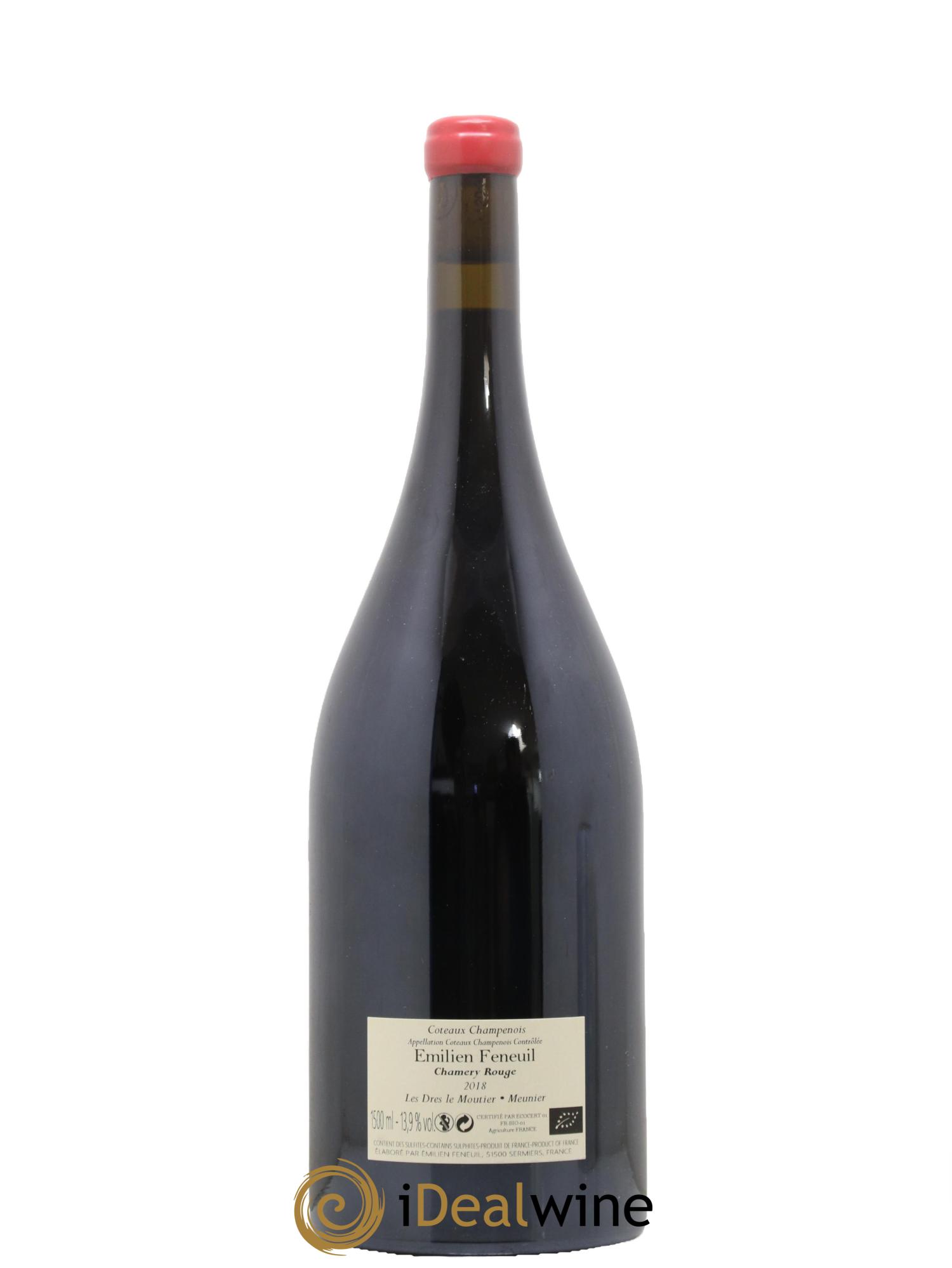 Coteaux Champenois Les Dres Le Moutier Emilien Feneuil 2018 - Lot de 1 magnum - 1