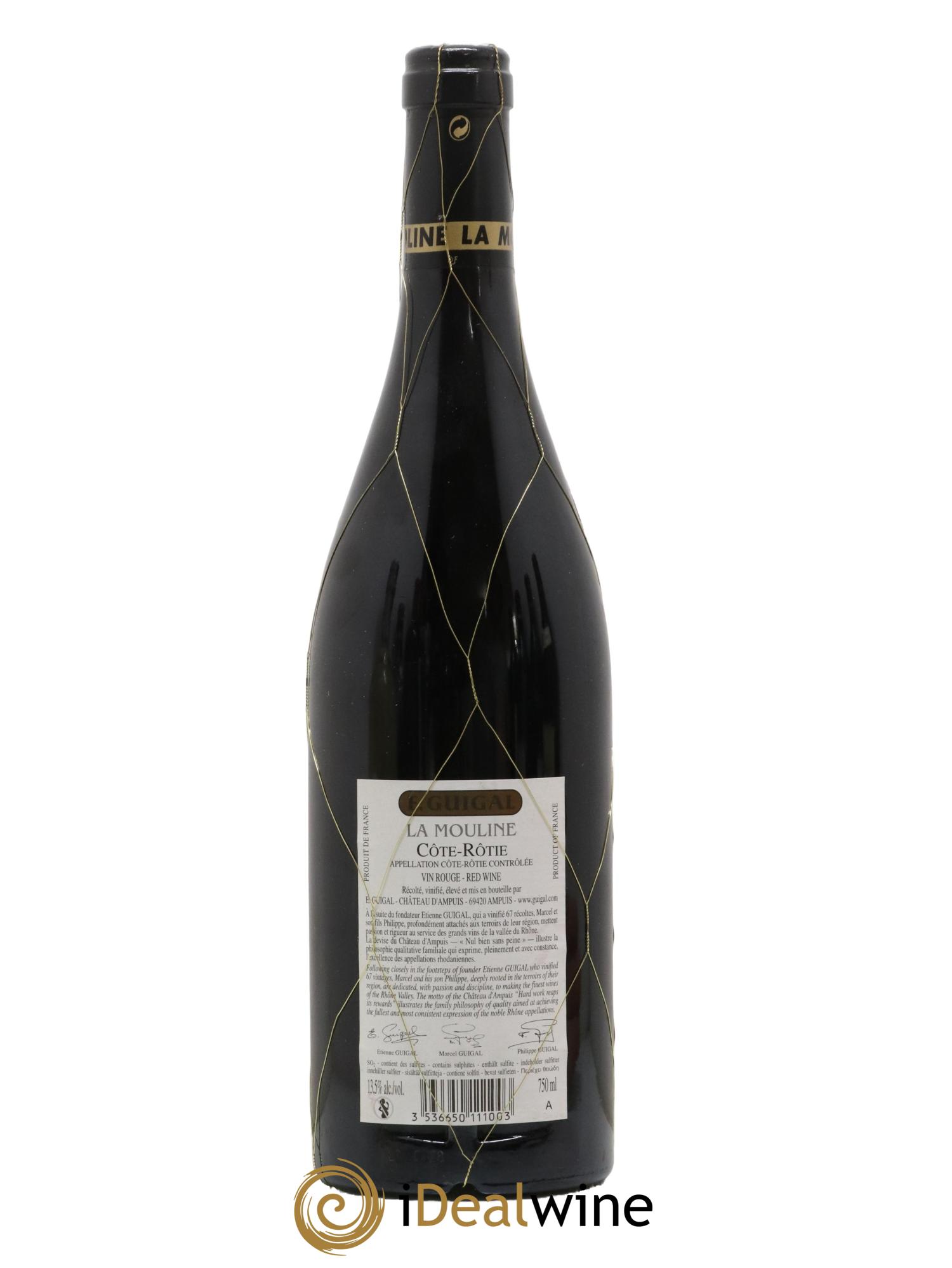 Côte-Rôtie La Mouline Guigal 2016 - Lot de 1 bouteille - 1