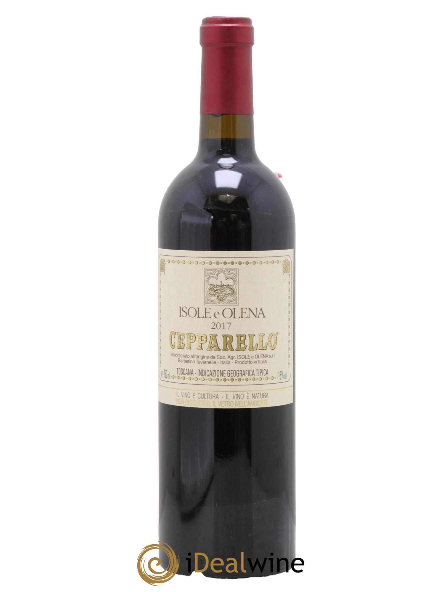 Toscana IGT Cepparello Isole e olena 2017 - Lot of 1 bottle - 0