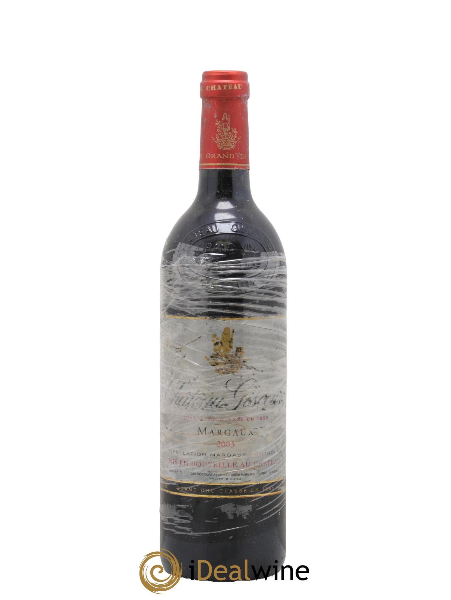 Château Giscours 3ème Grand Cru Classé 2003 - Lot de 1 bouteille - 0