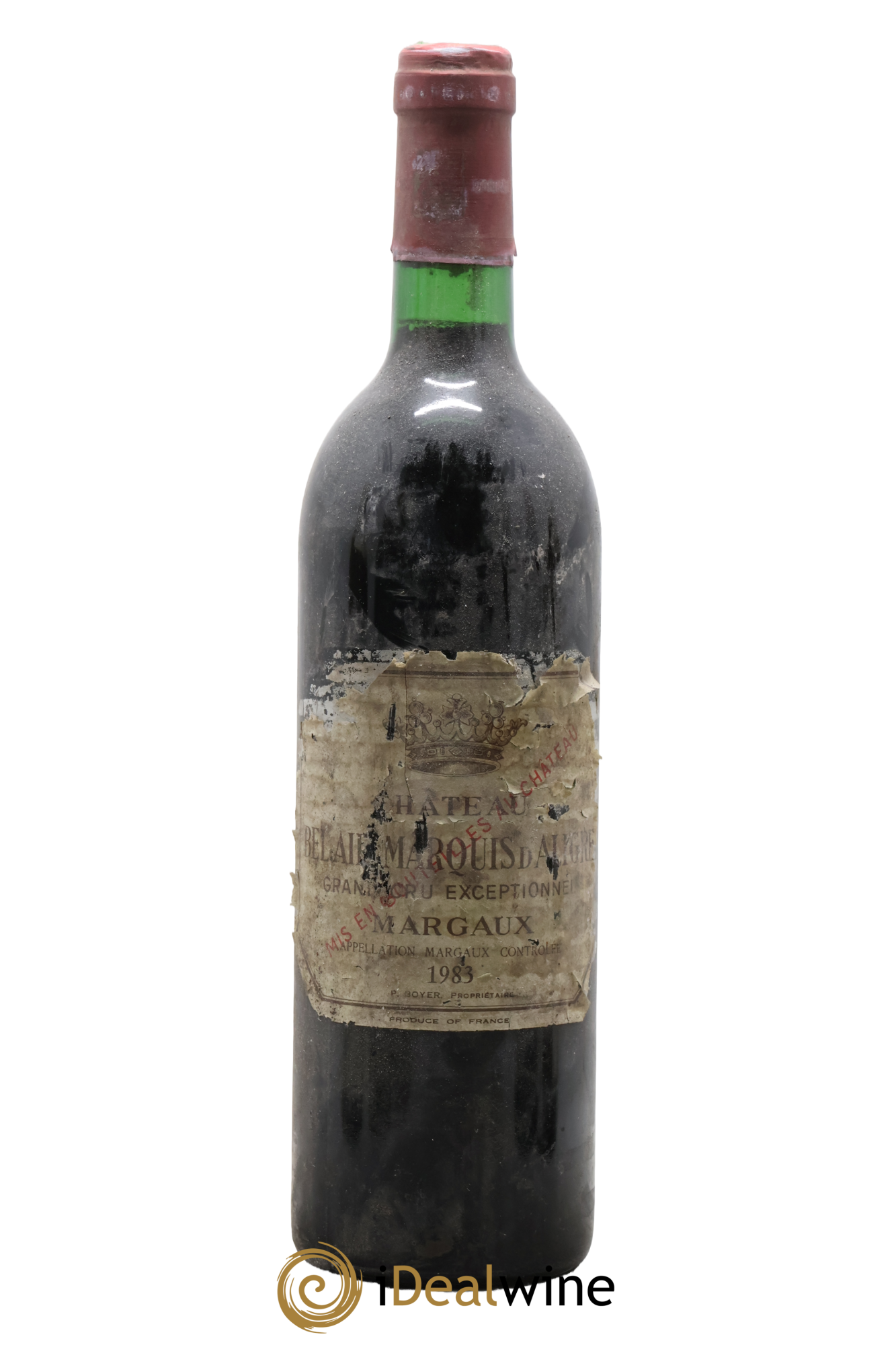 Château Bel Air Marquis d'Aligre 1983 - Lot de 1 bouteille - 0