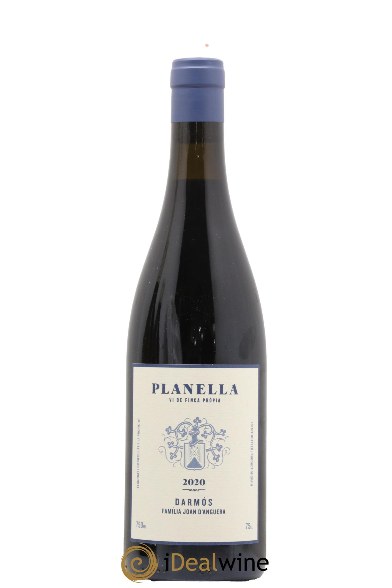 Montsant DO Celler Joan d'Anguera Planella 2020 - Lot de 1 bouteille - 0