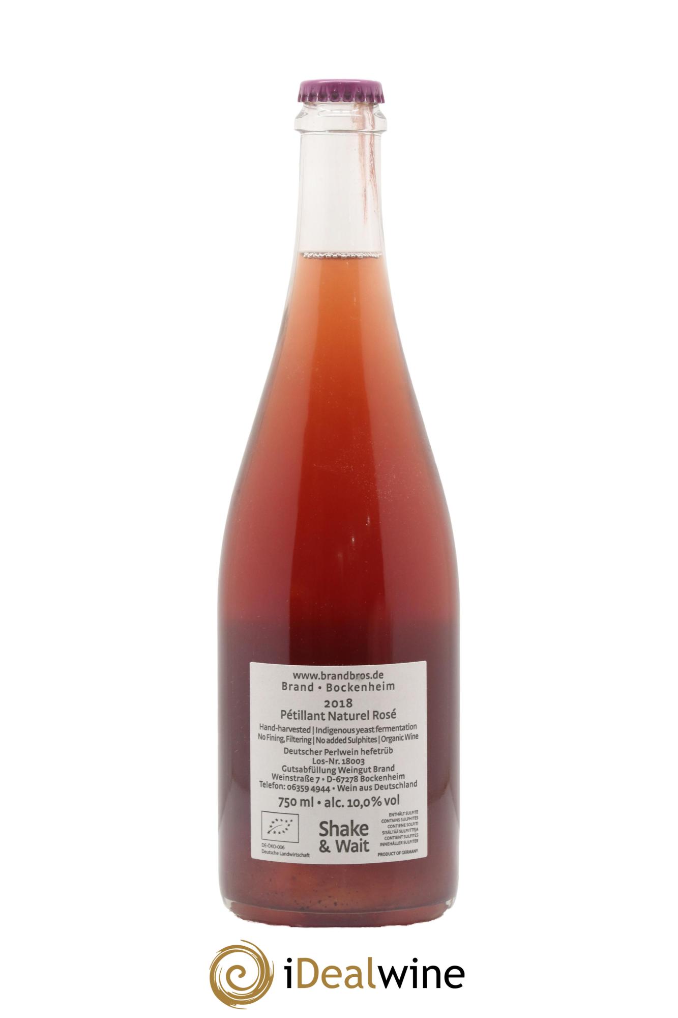 Vins Etrangers Pet Nat Weingut Brand 2018 - Lot of 1 bottle - 1