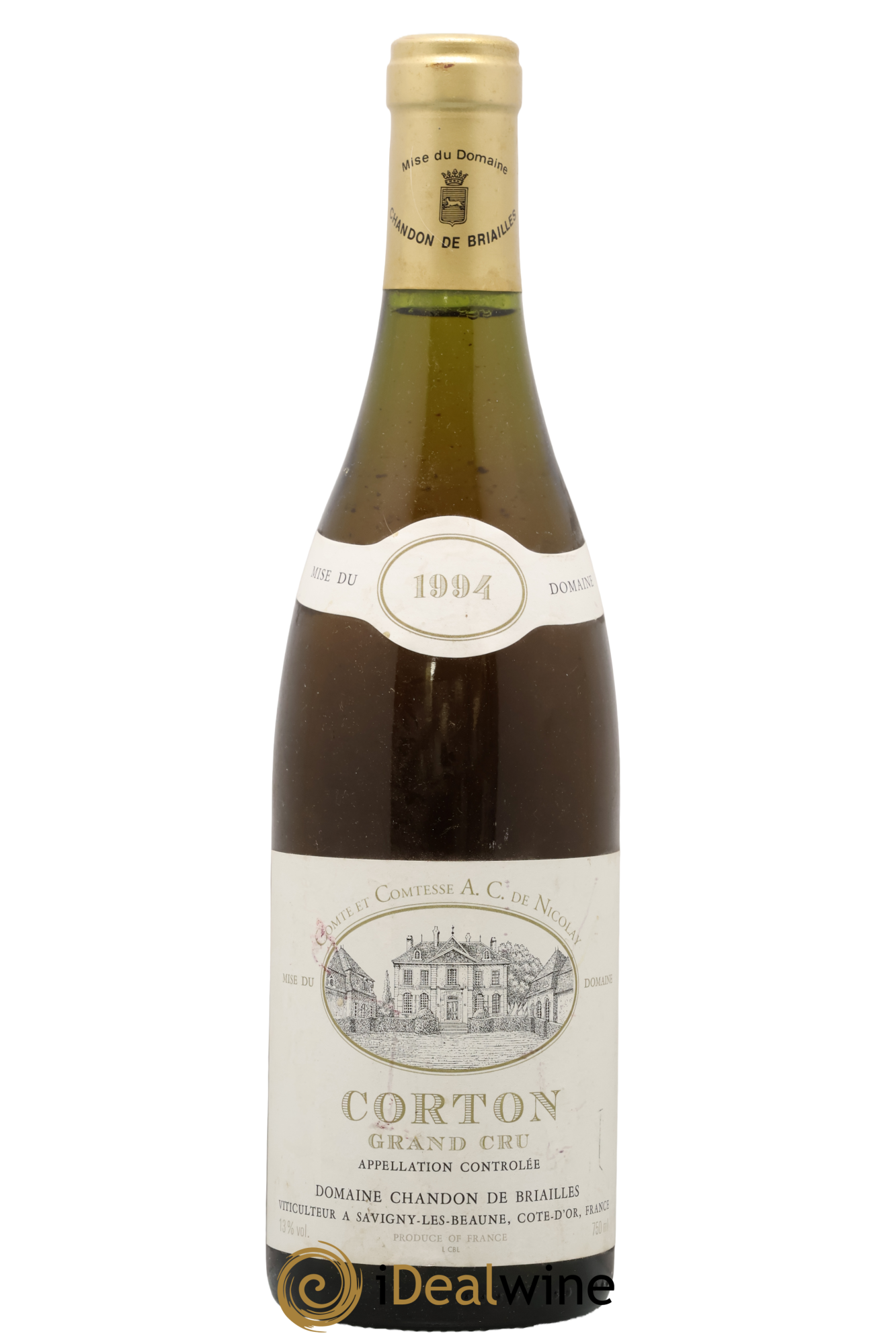 Corton Grand Cru Chandon de Briailles 1994 - Lot de 1 bouteille - 0