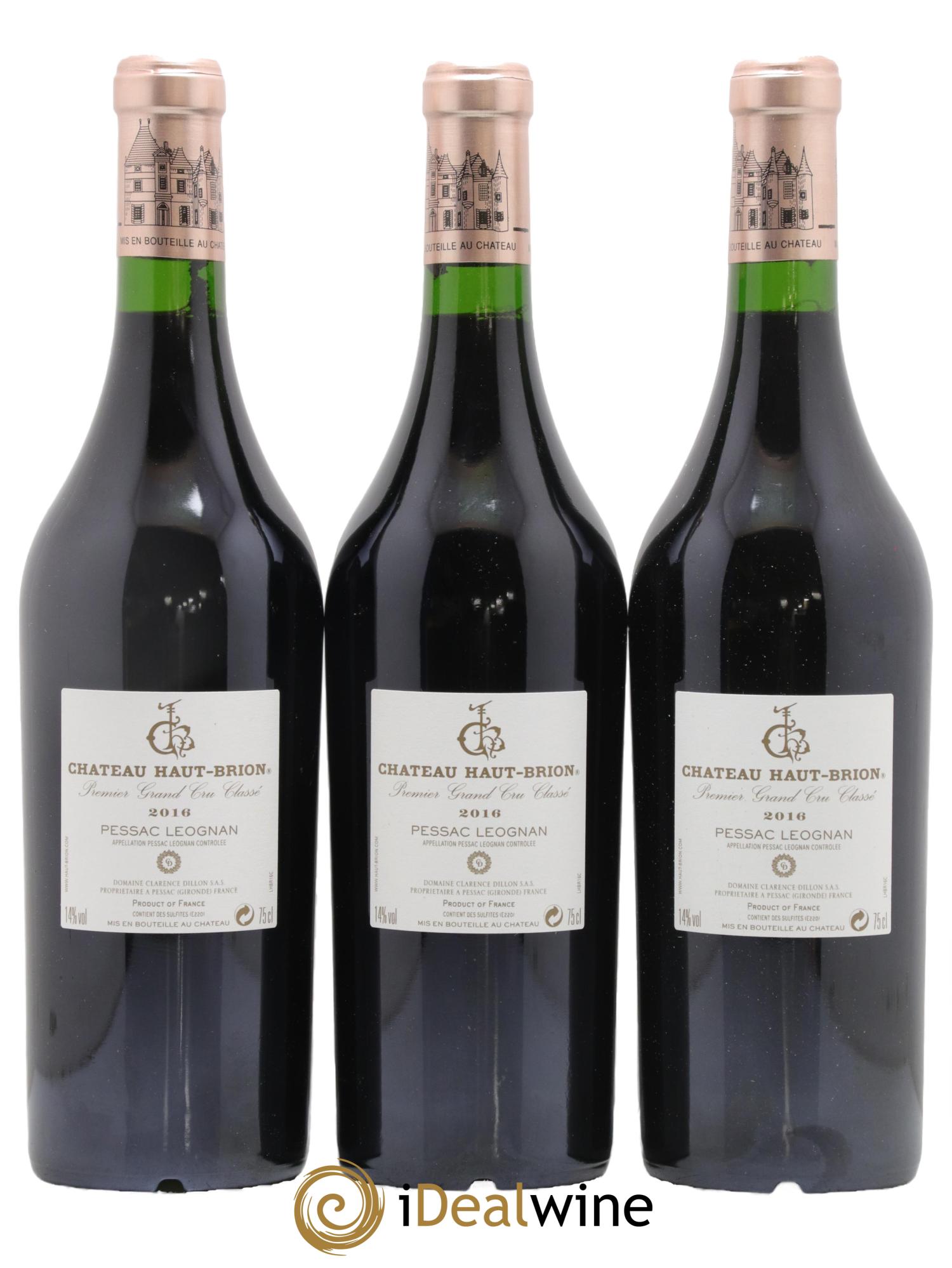 Château Haut Brion 1er Grand Cru Classé 2016 - Lotto di 6 bottiglie - 4