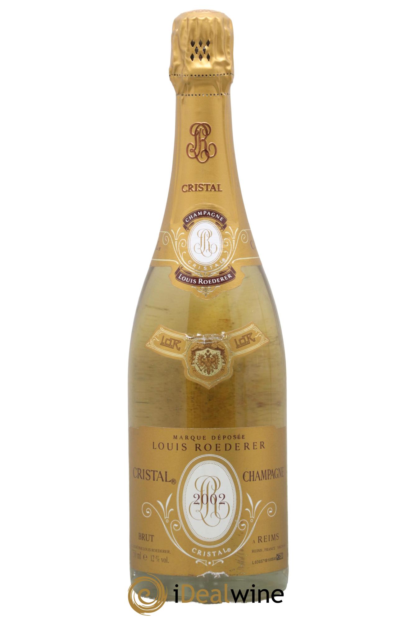 Cristal Louis Roederer 2002 - Lot de 1 bouteille - 0